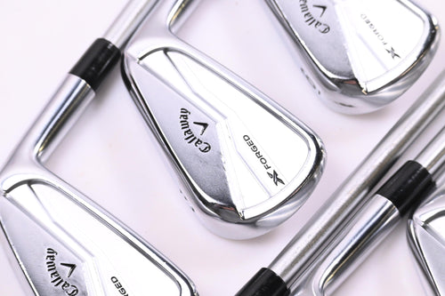 Callaway X Forged 2025 Irons / 4-PW / Stiff Flex KBS Tour C-Taper 120 Shafts