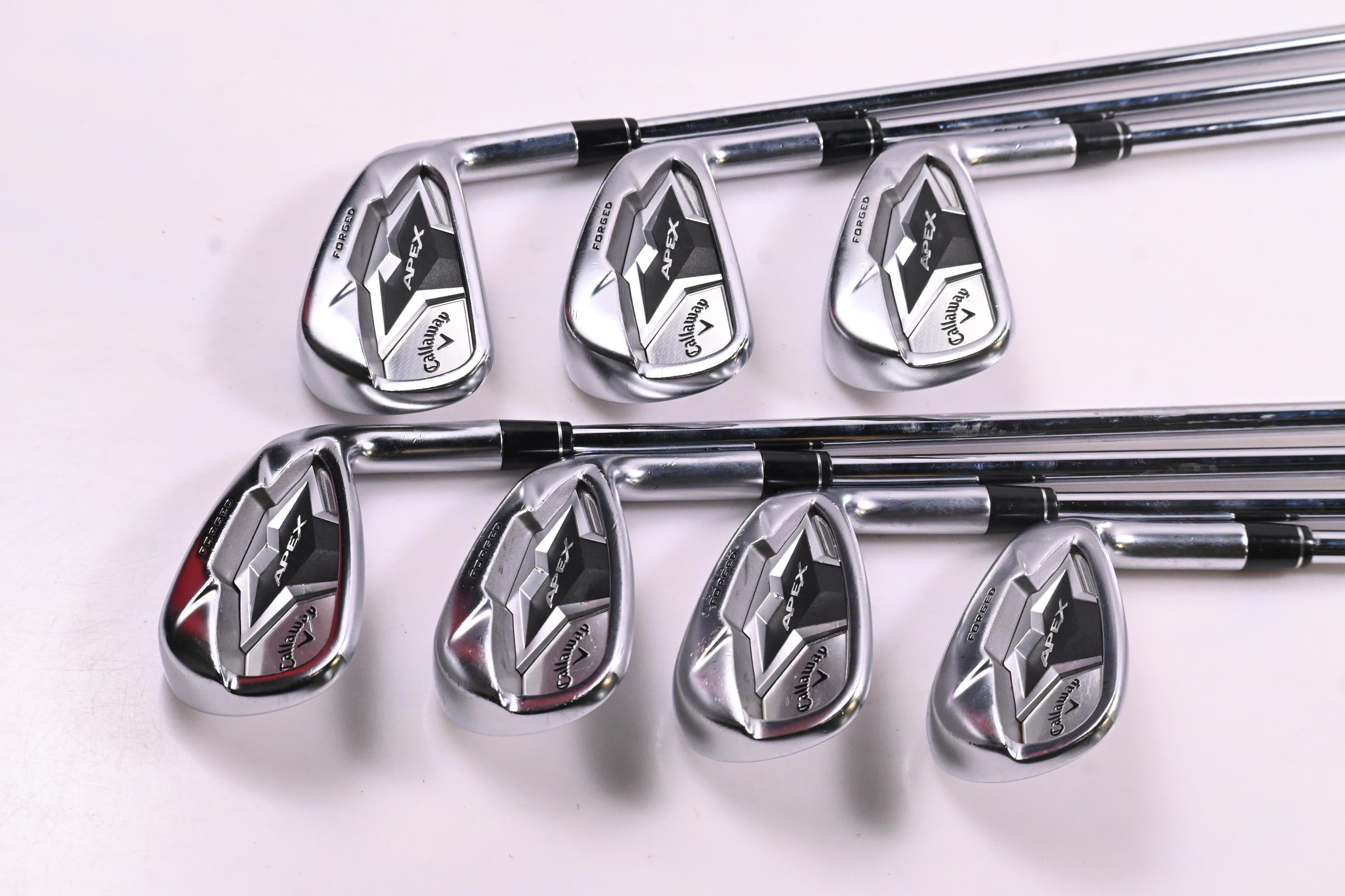 Callaway Apex 19 Irons / 5-PW+GW / Regular Flex True Temper Elevate 95 Shafts
