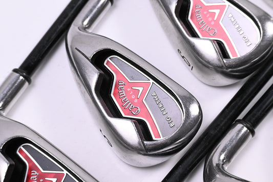 Callaway Big Bertha 2006 Irons / 4-PW+SW / Regular Flex Callaway Shafts