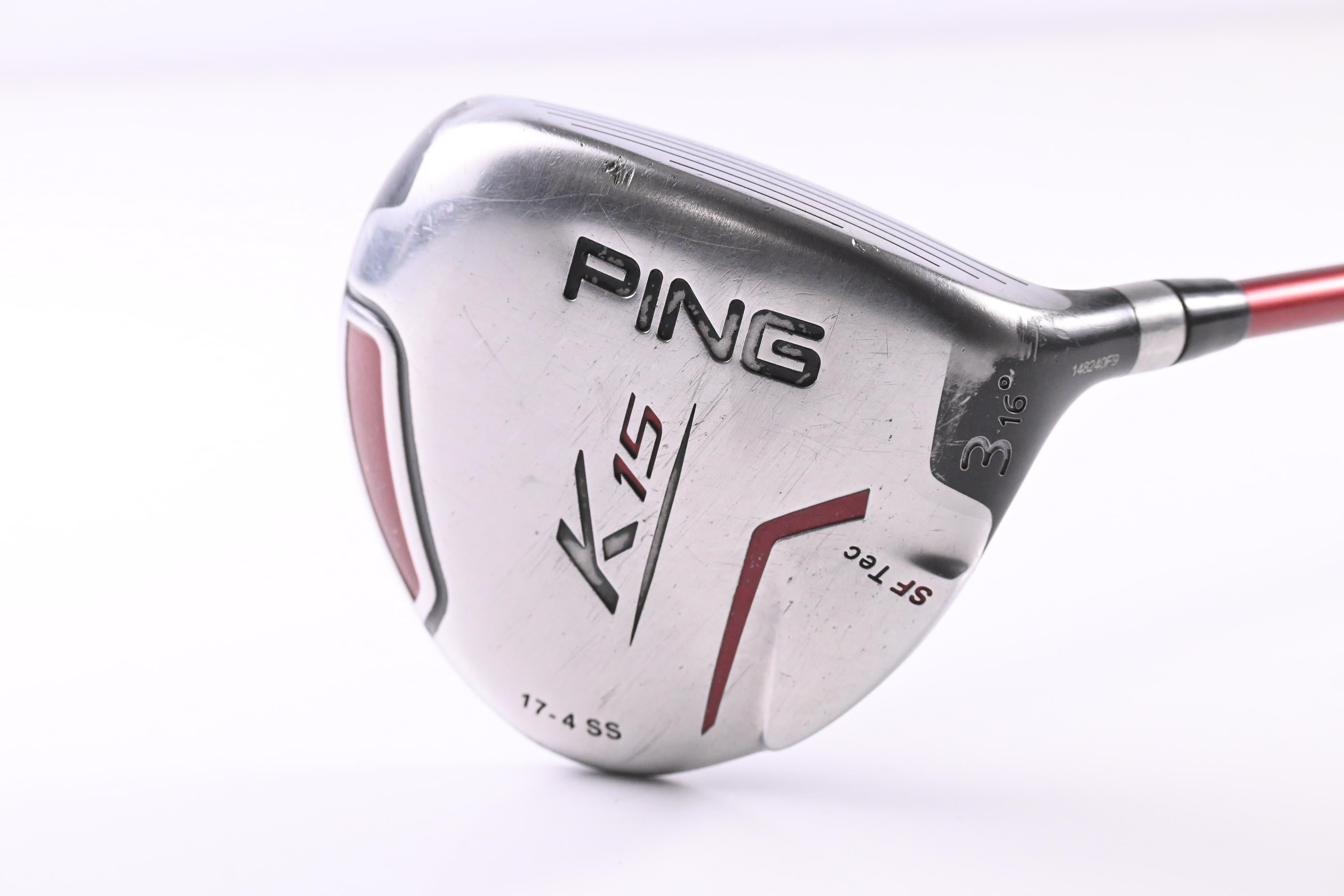 Ping K15 #3 Wood / 16 Degree / Regular Flex Ping TFC 149 F Shaft