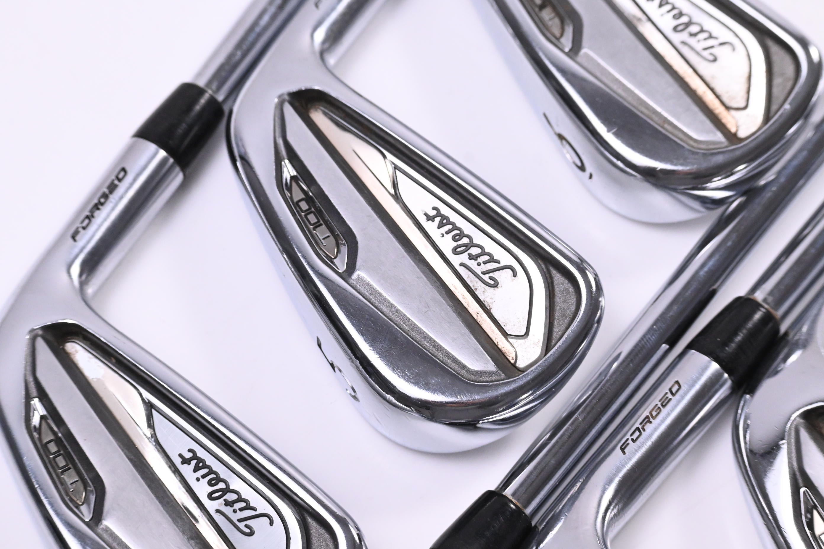 Titleist T100 2019 Irons / 4-PW / Stiff Flex Project X Steel Shafts
