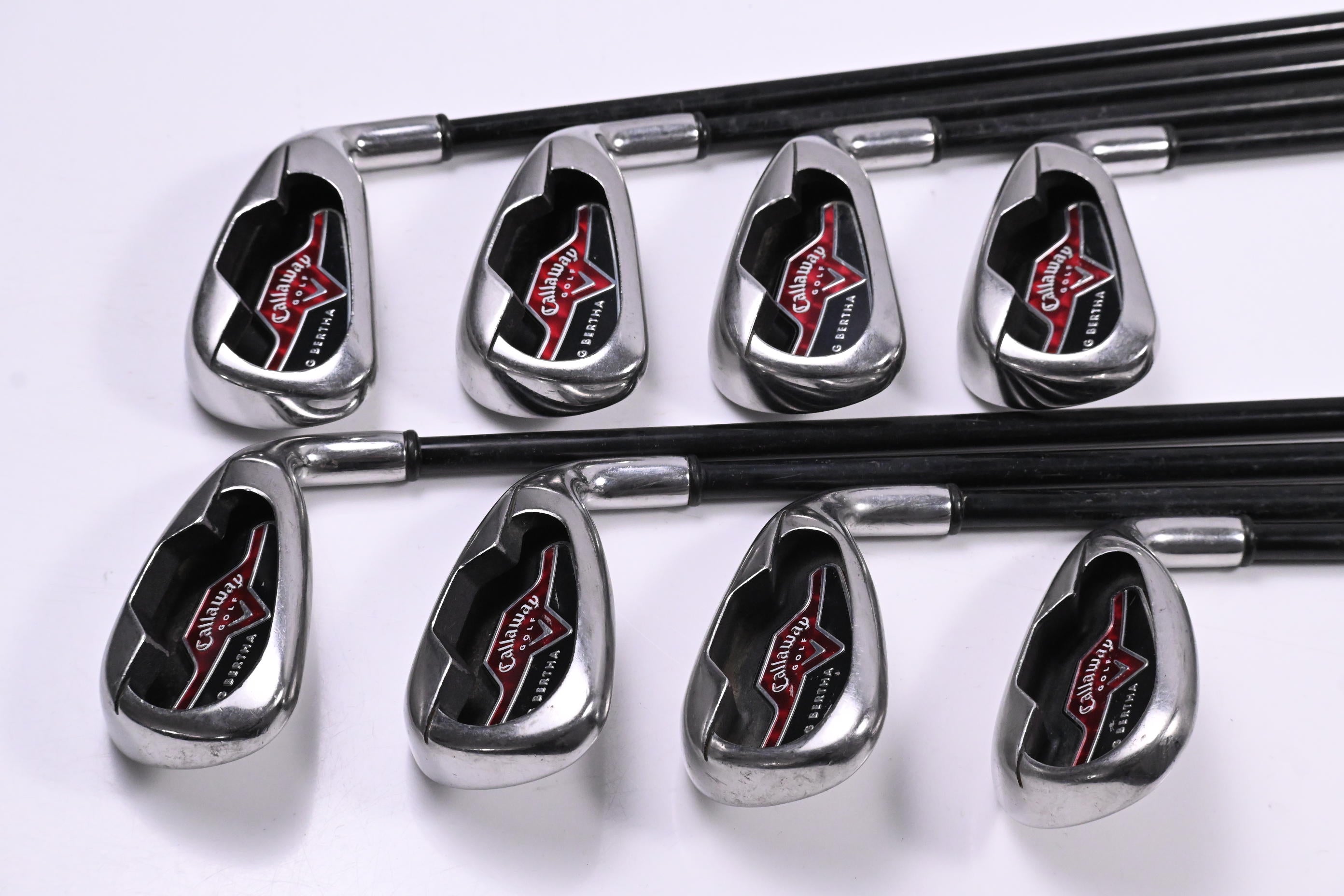 Callaway Big Bertha 2006 Irons / 4-PW+SW / Regular Flex Callaway Shafts