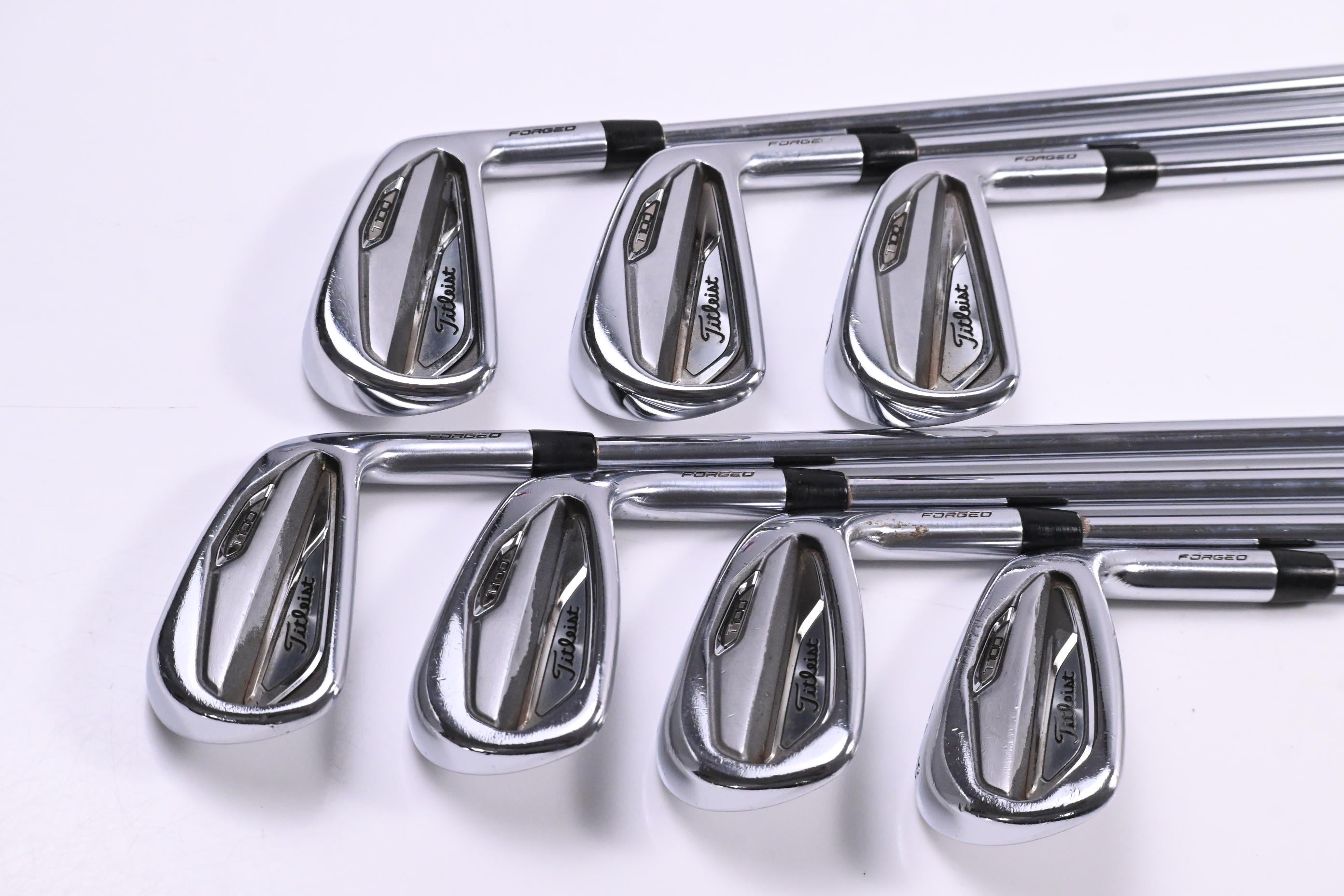 Titleist T100 2019 Irons / 4-PW / Stiff Flex Project X Steel Shafts