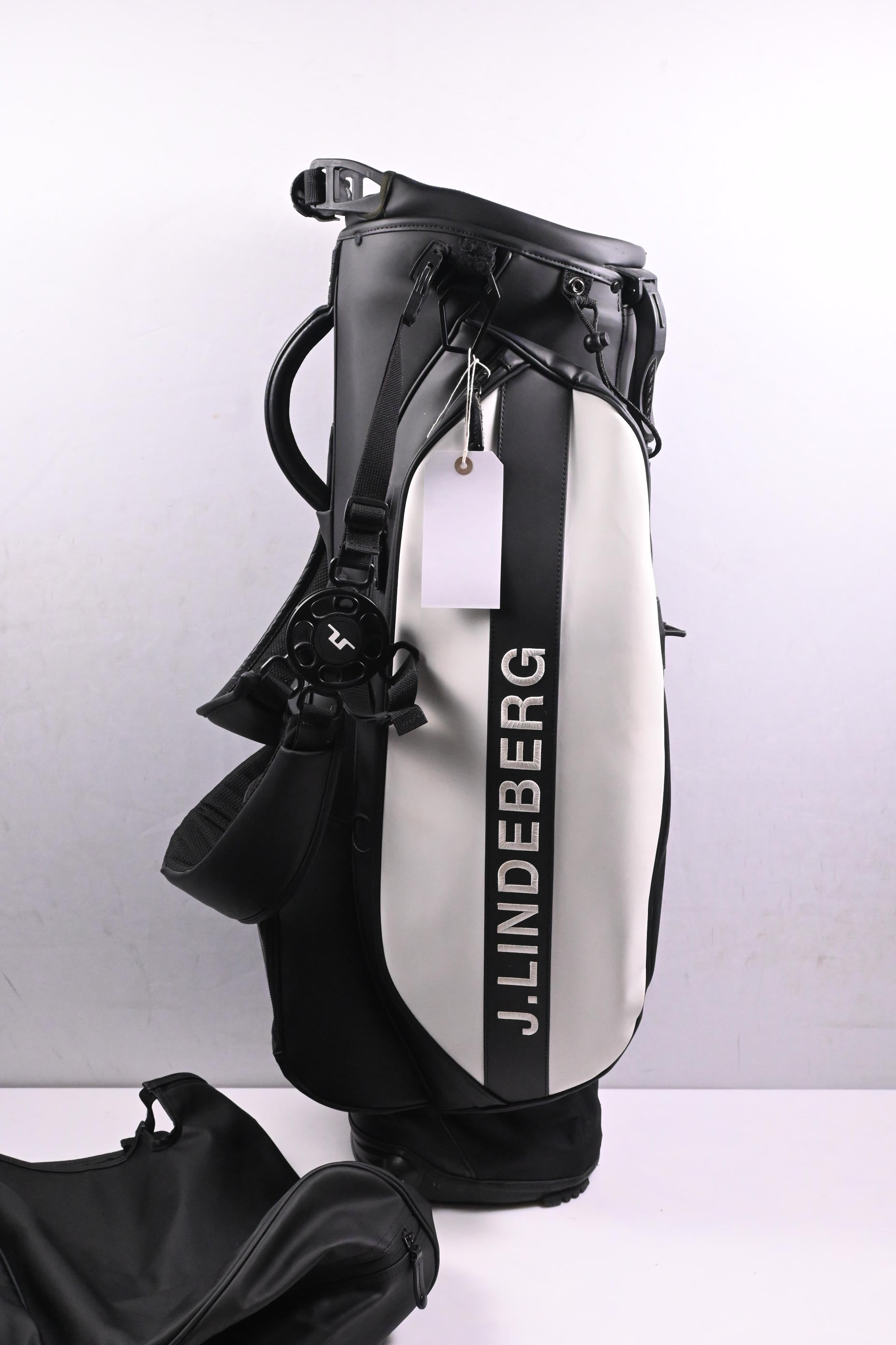 J Lindeberg x Vessel Stand Bag / 6-Way Divider / Black, White