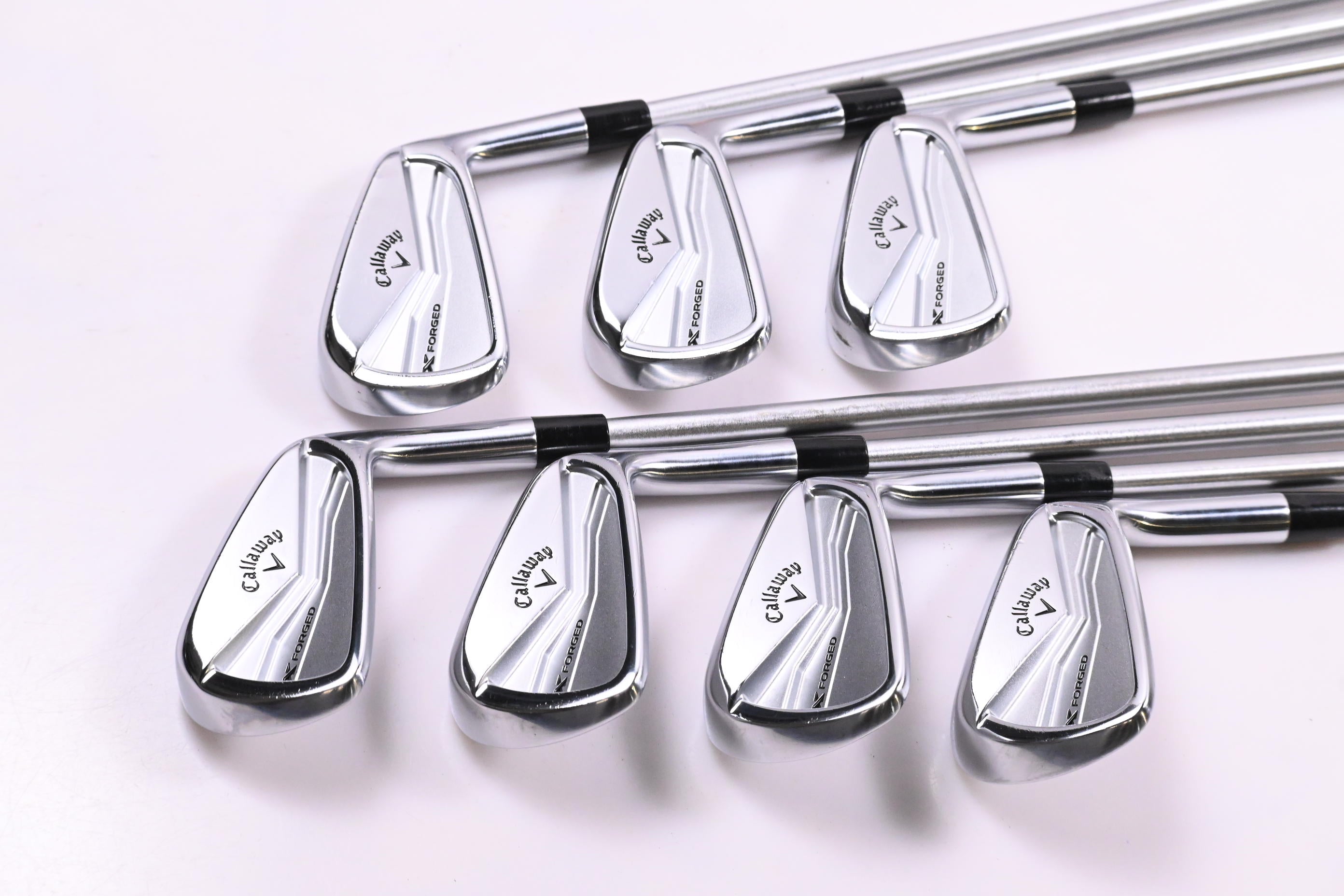 Callaway X Forged 2025 Irons / 4-PW / Stiff Flex KBS Tour C-Taper 120 Shafts