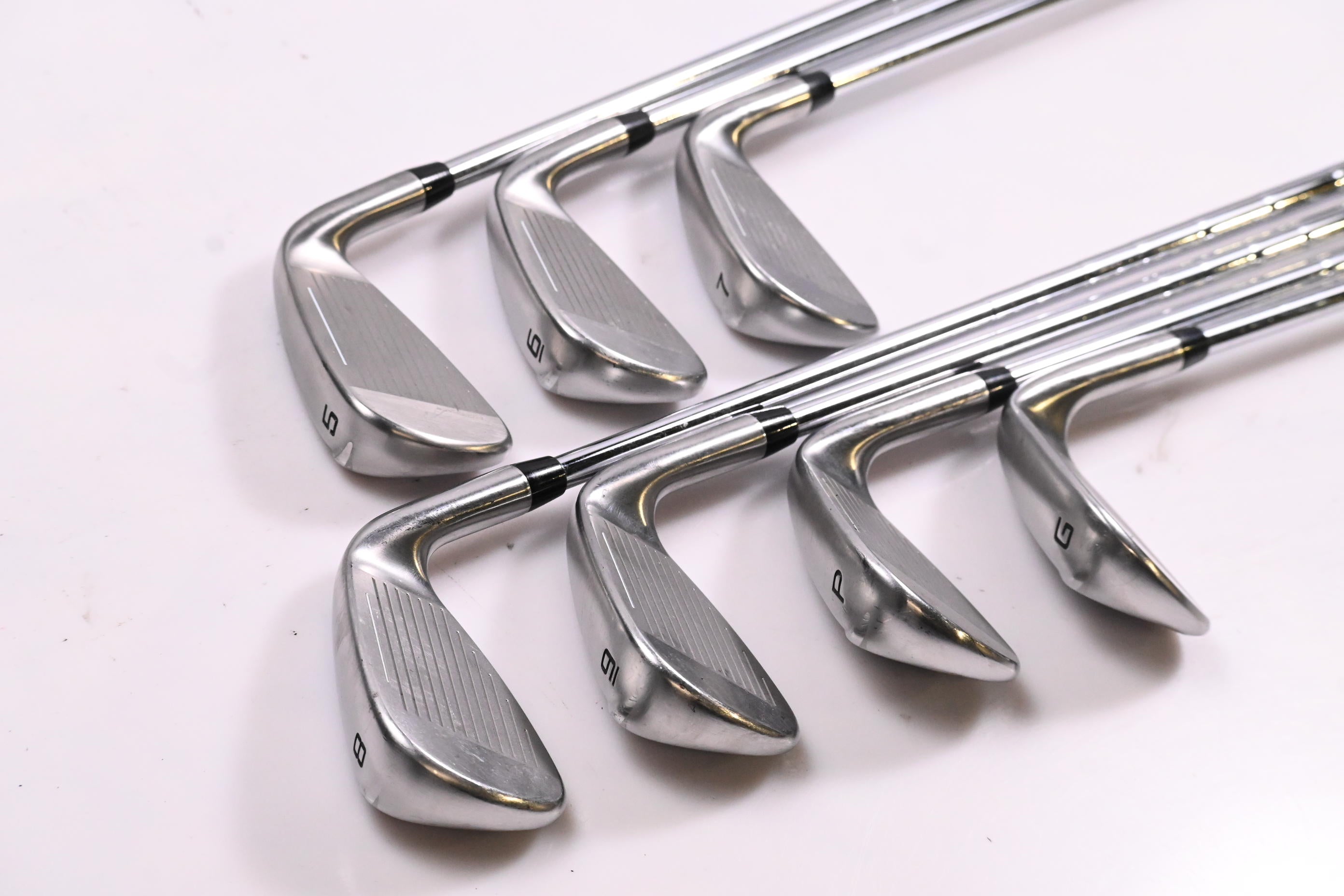 Left Hand Cobra Aerojet Irons / 5-PW+GW / Regular Flex KBS Tour Lite Shafts