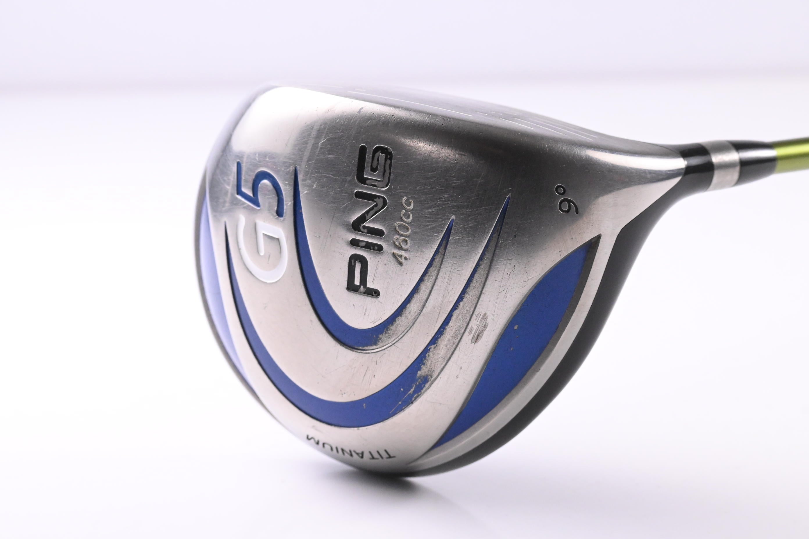 Ping G5 Driver / 9 Degree / Stiff Flex NV Green 350 65 Shaft