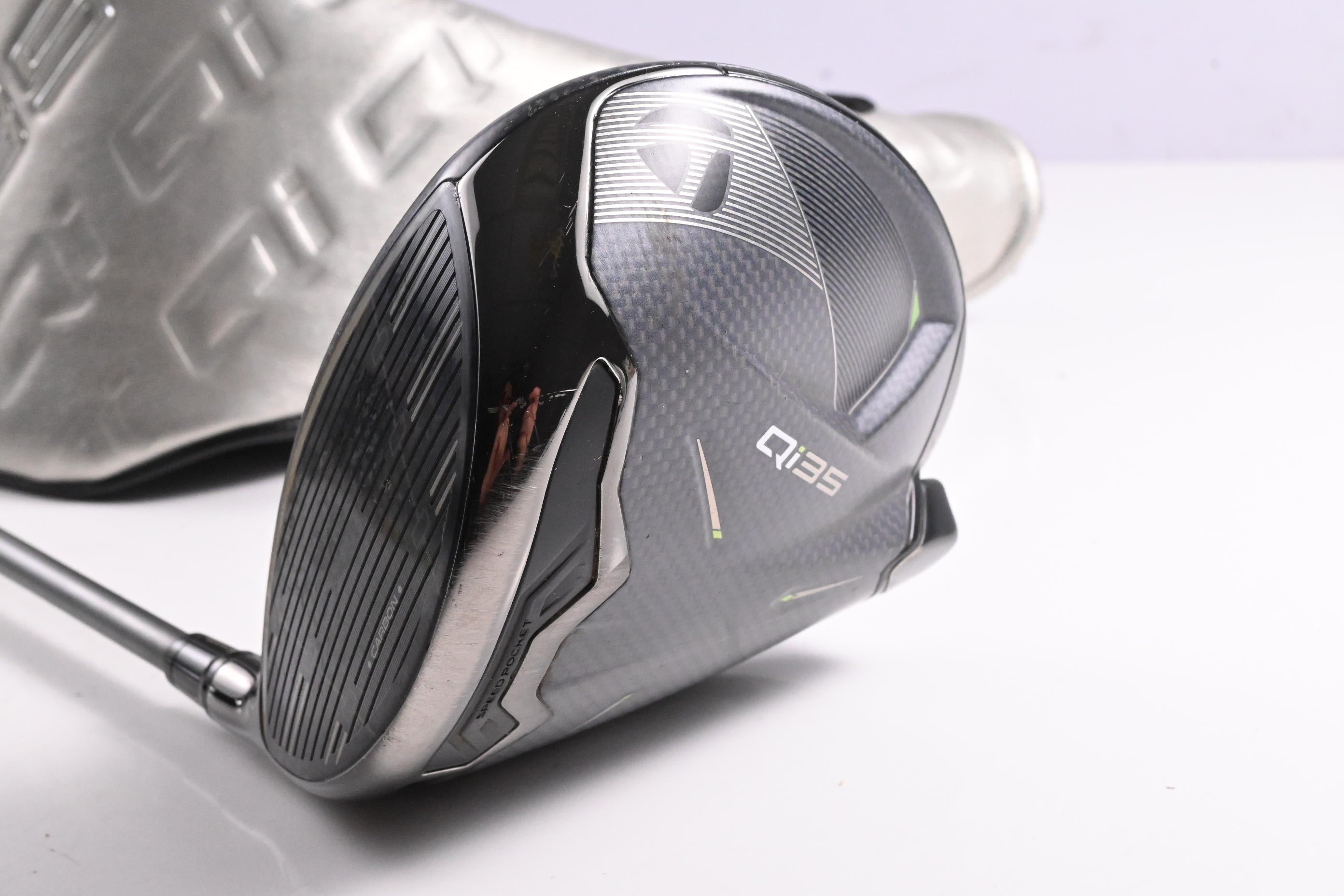 Left Hand Taylormade Qi35 Max Driver / 10.5 Degree / Regular Flex Air Speeder 50
