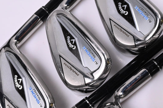 Callaway Paradym Ai Smoke Max Fast Irons / 6-PW+SW / Senior Flex Tensei Blue 40