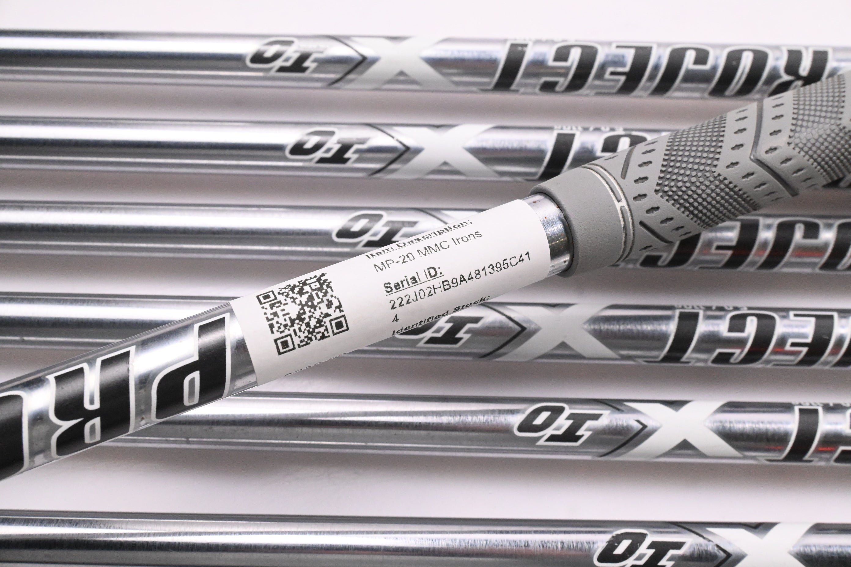 Mizuno MP-20 MMC Irons / 4-PW / Stiff Flex Project X IO 110 Shafts