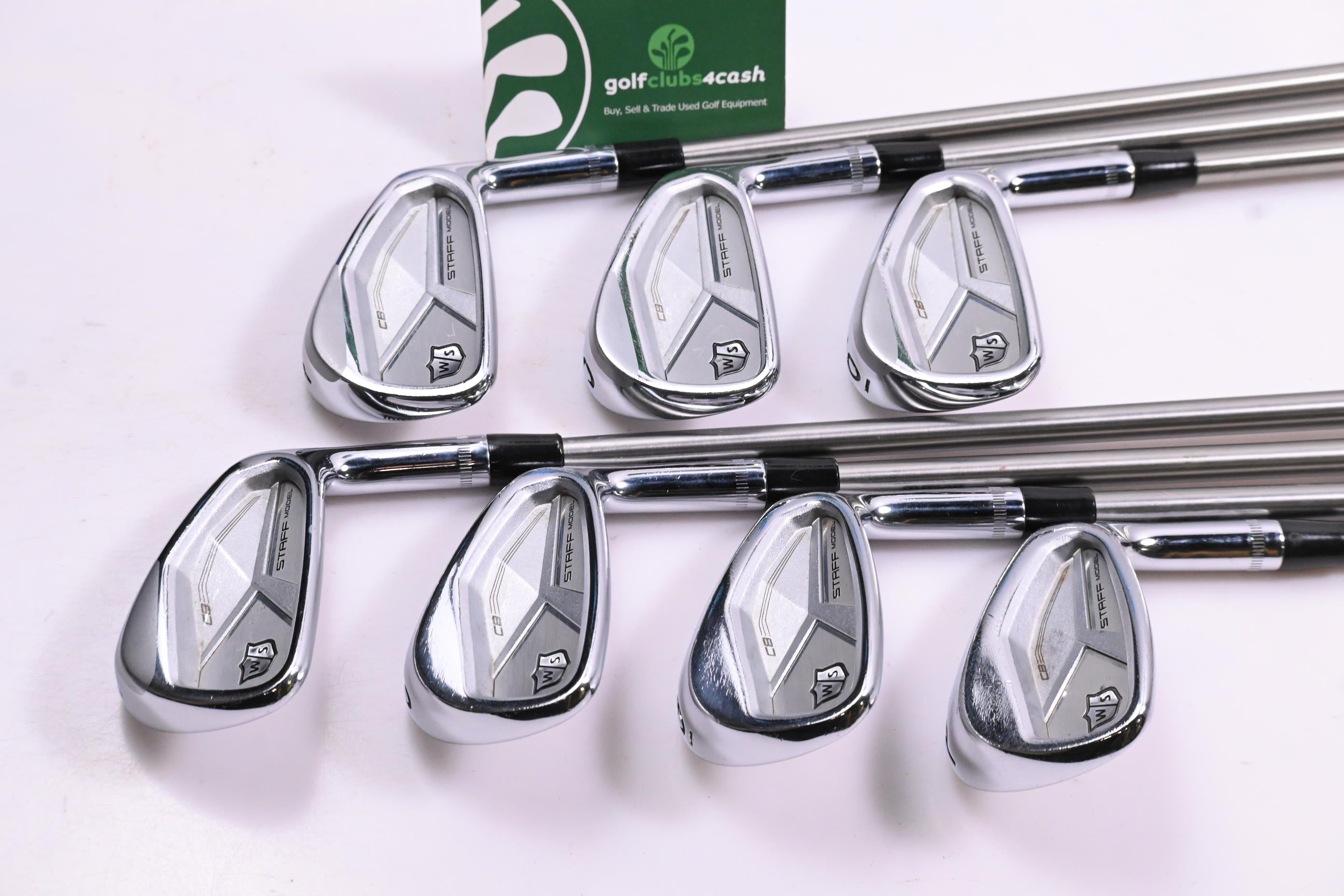Wilson Staff Model CB 2019 Irons / 4-PW / Stiff Flex Accra iSeries 115 Shafts