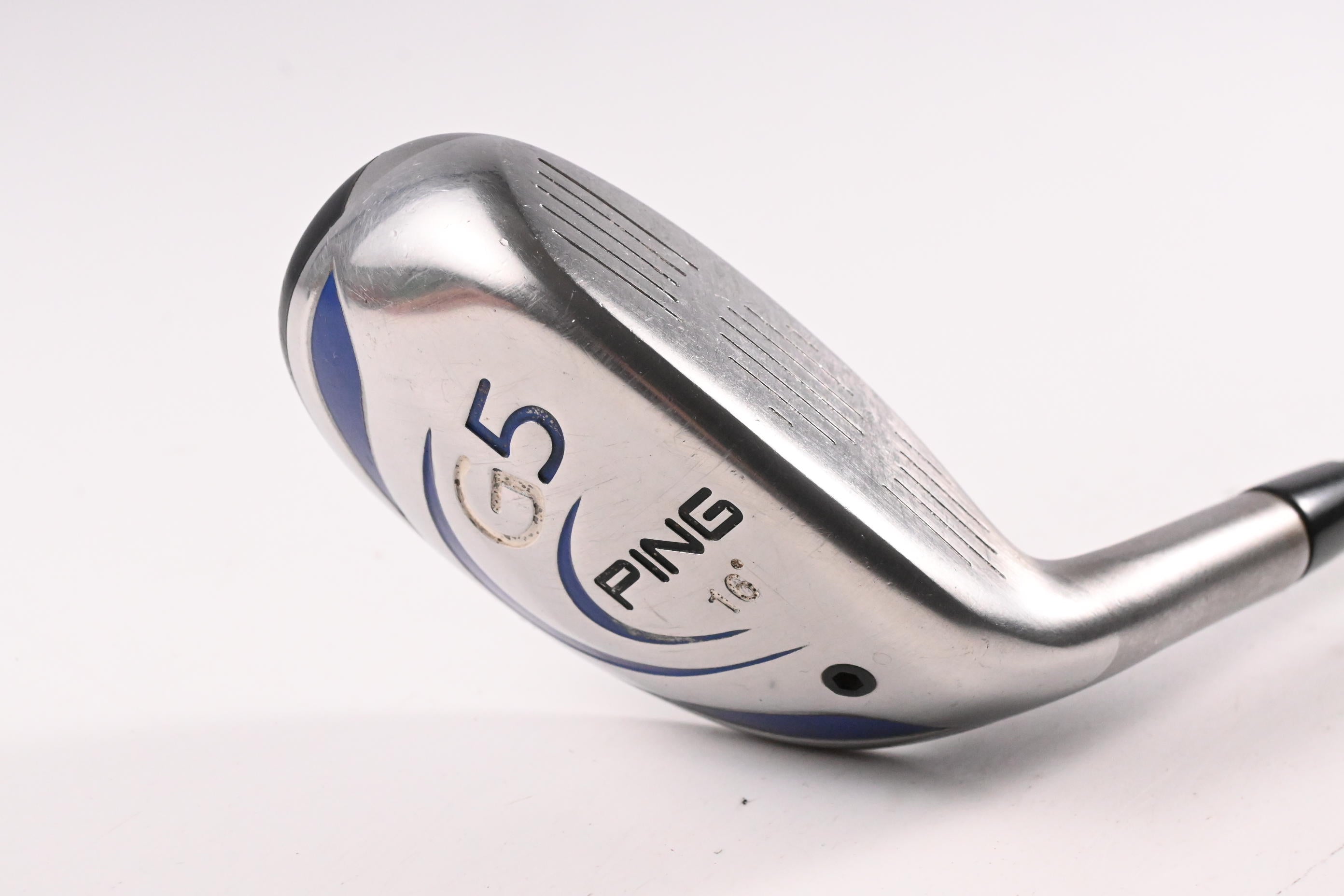 Ping G5 #2 Hybrid / 16 Degree / Stiff Flex Aldila NV Green 85 Shaft