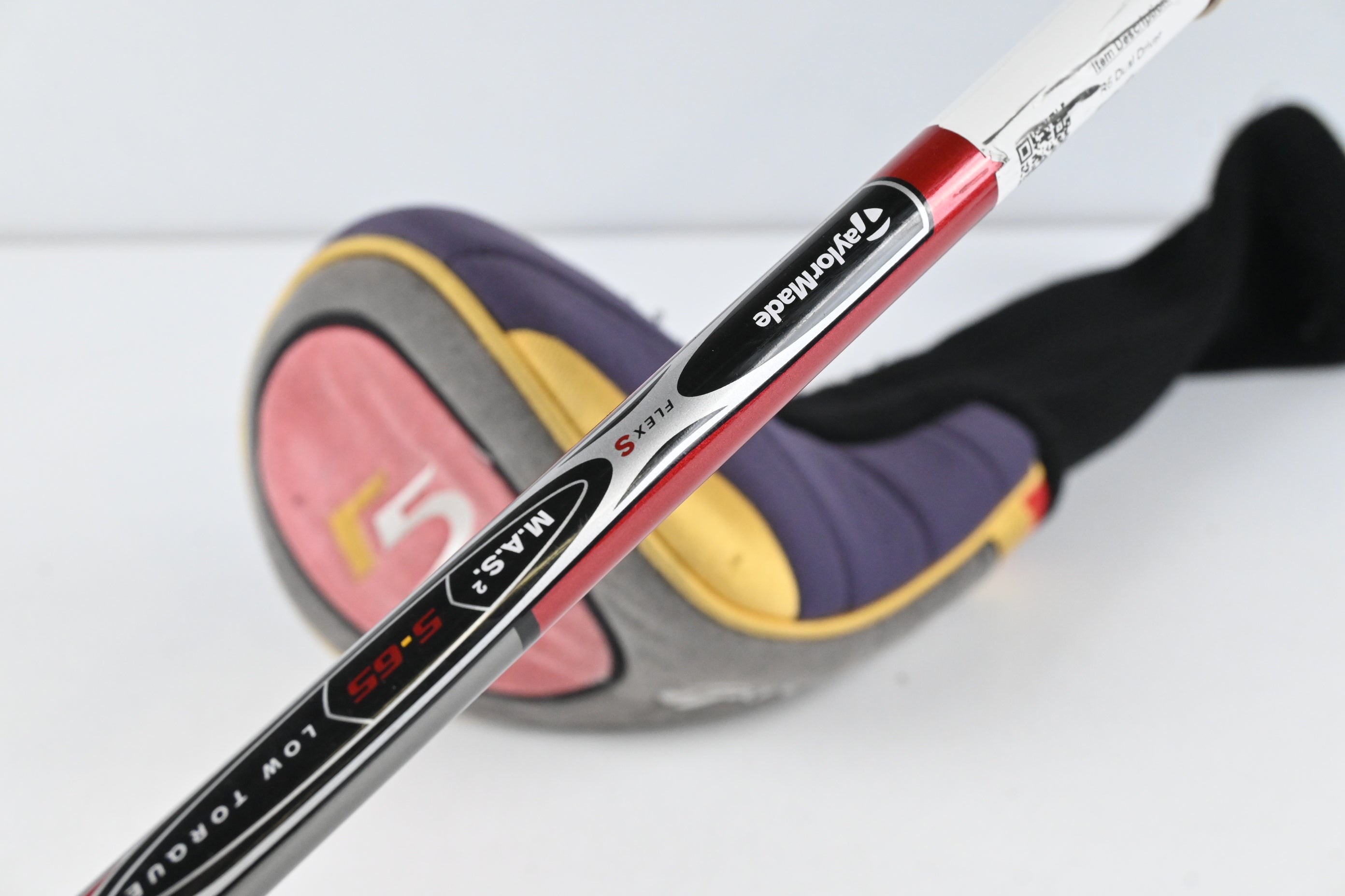 Taylormade R5 Dual Driver / 9.5 Degree / Stiff Flex M.A.S.2 65 Shaft