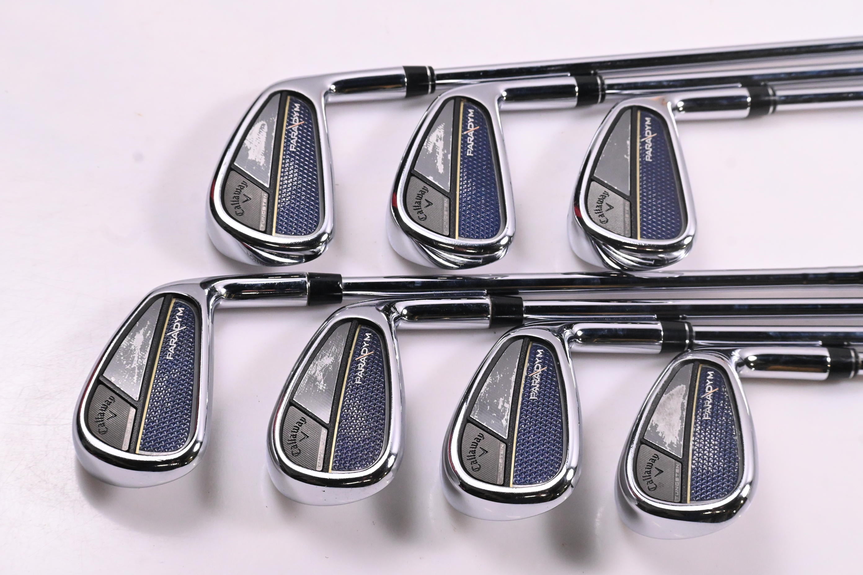 Callaway Paradym Irons / 4-PW / Stiff flex True Temper Elevate 95 Shafts