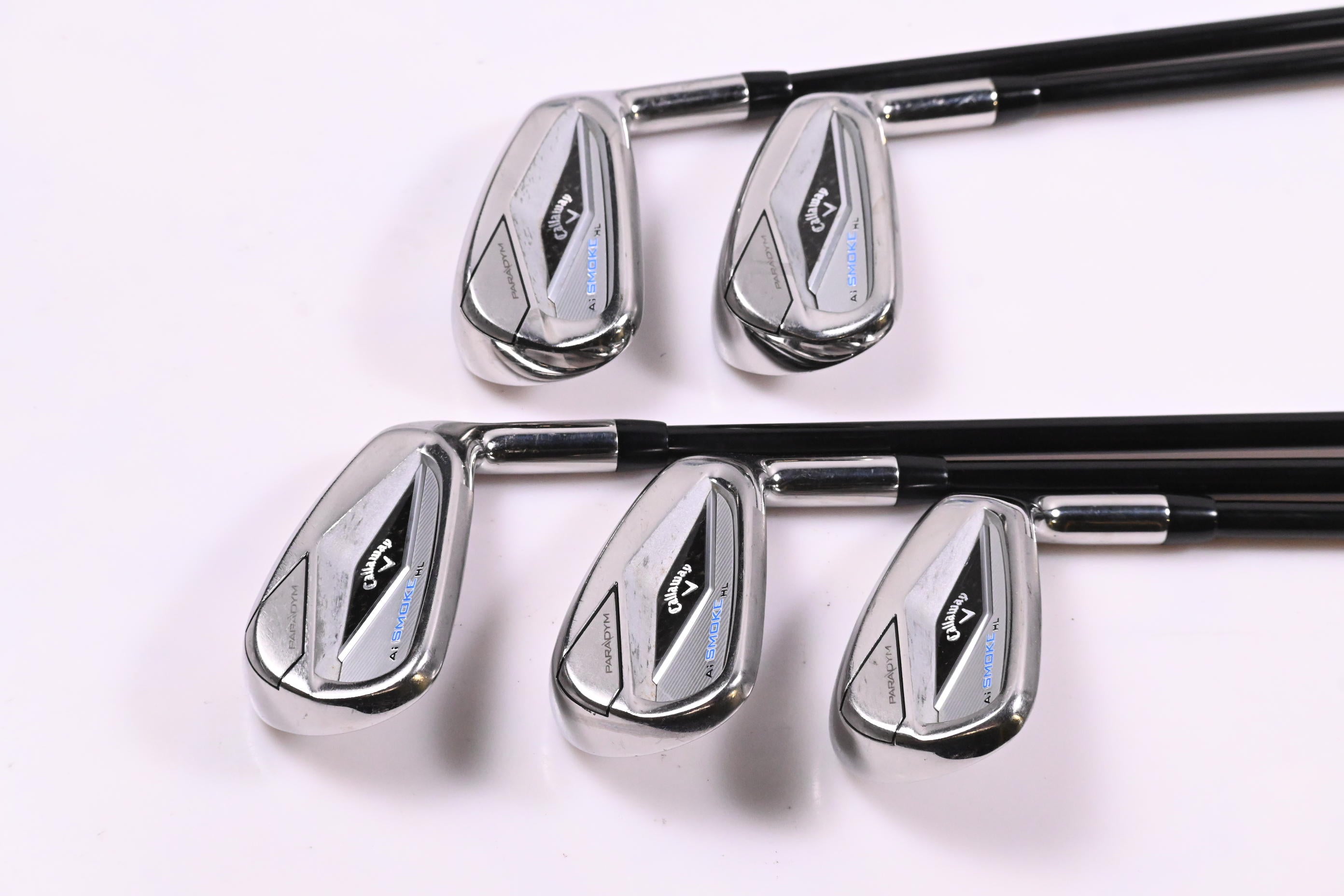 Callaway Paradym Ai Smoke HL Irons / 6-PW / Regular Flex MMT 85 Shafts