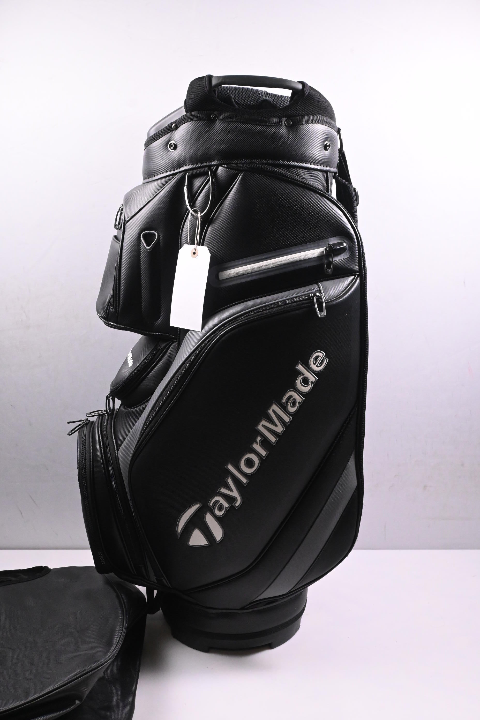 Taylormade Deluxe Cart Bag / 14-Way Divider / Black, Grey