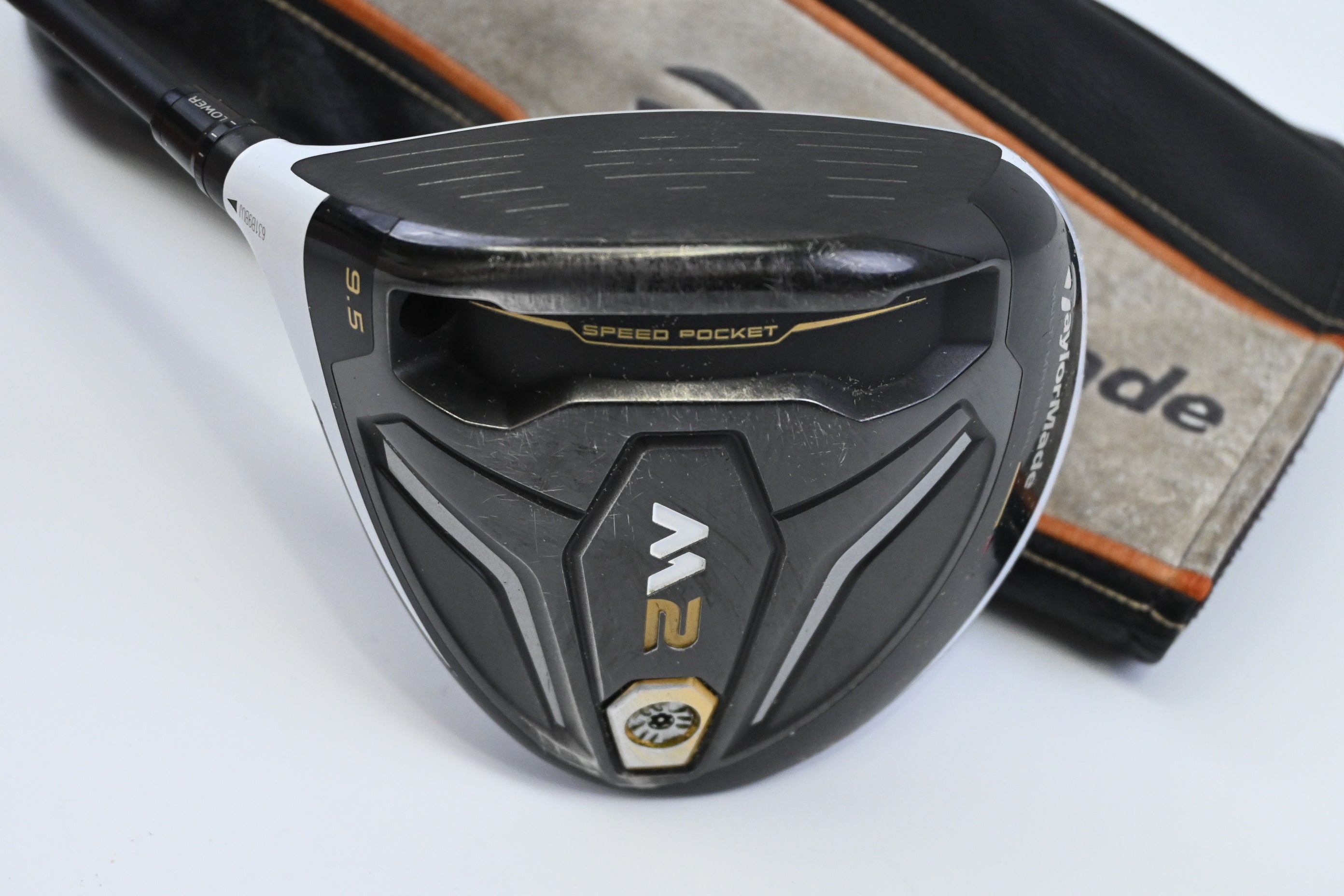 Left Hand Taylormade M2 2016 Driver / 9.5 Degree / Stiff Flex Tensei AV Blue 65