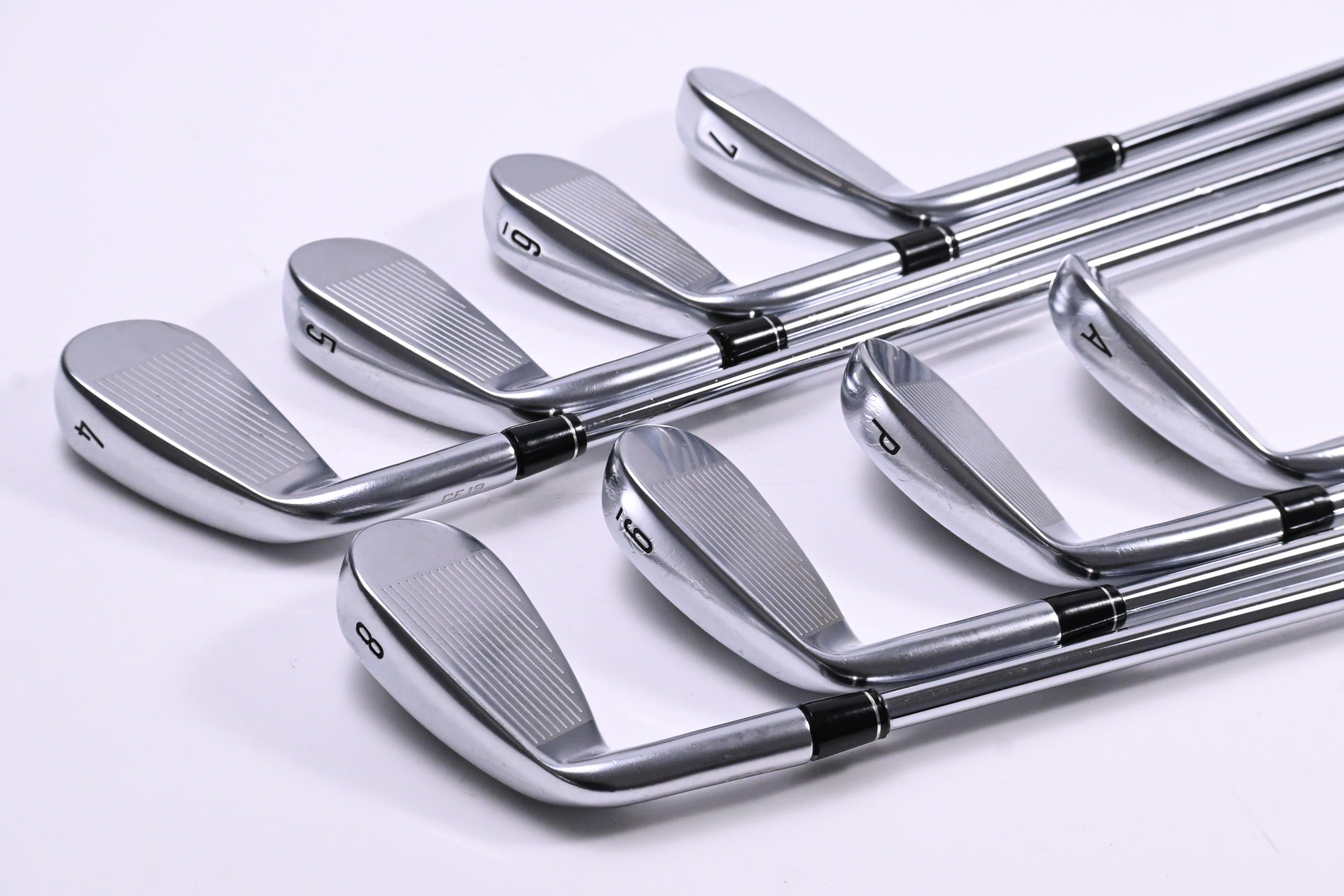 Callaway Apex 19 Irons / 4-PW+AW / Stiff Flex True Temper Elevate Tour Shafts