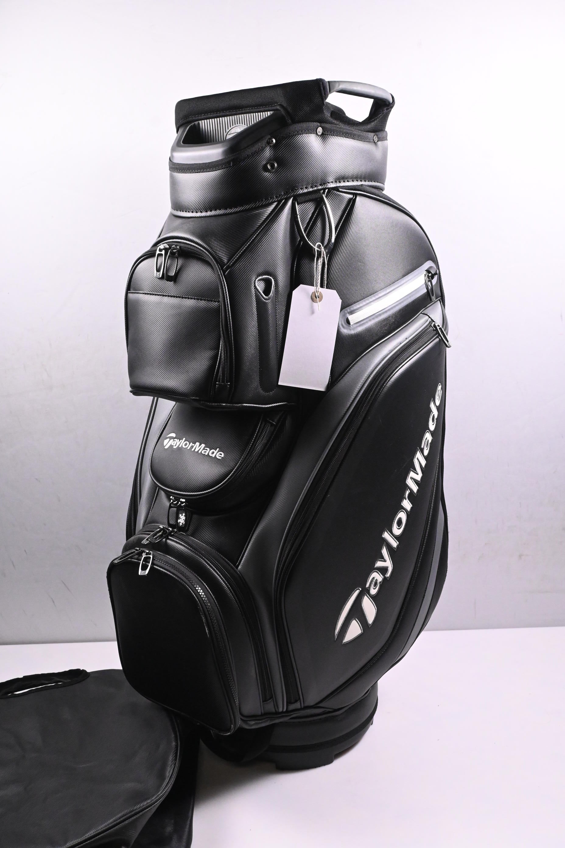Taylormade Deluxe Cart Bag / 14-Way Divider / Black, Grey