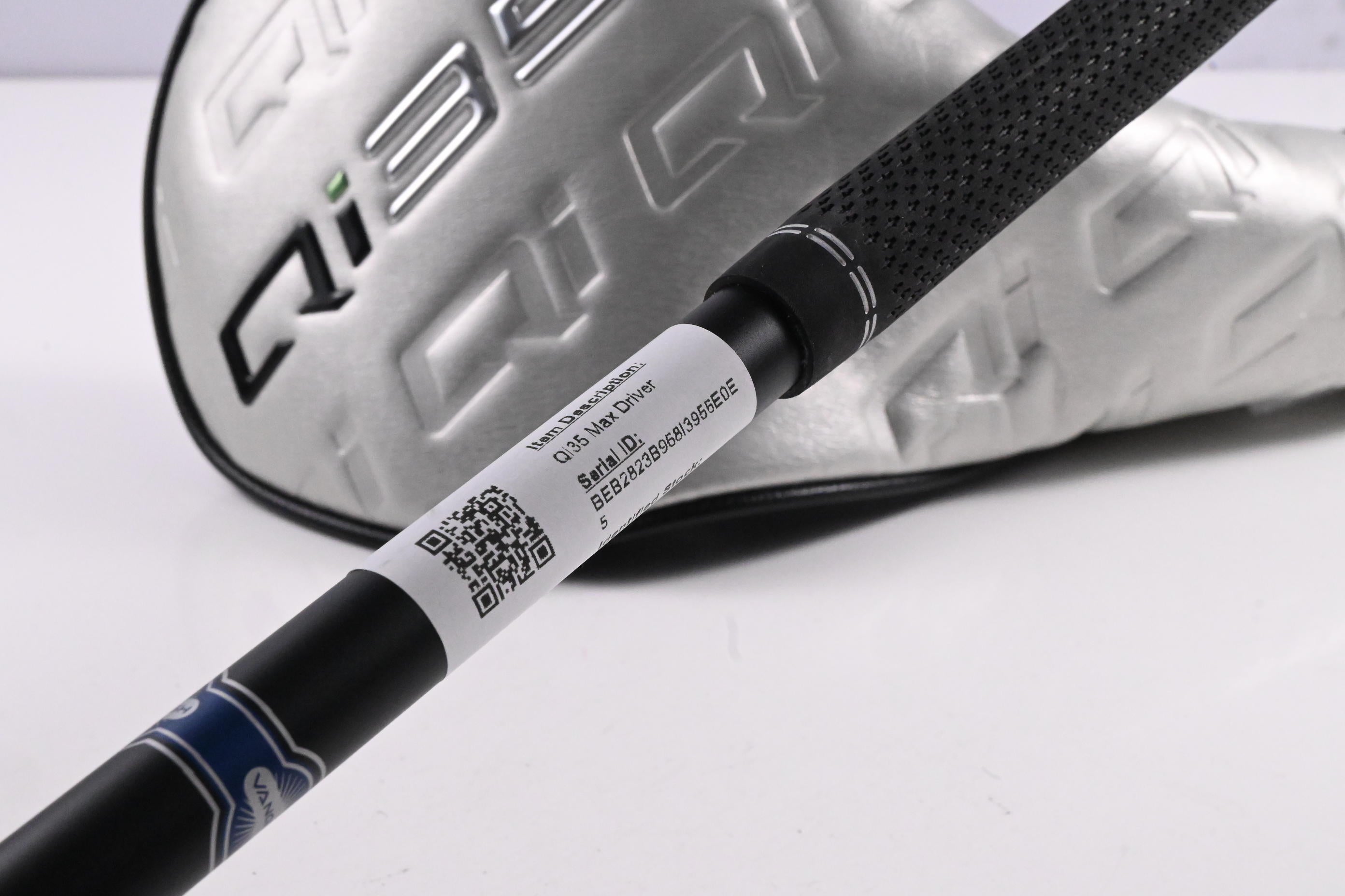 Taylormade Qi35 Max Driver / 9 Degree / Regular Flex Vanquish Blue 4 Shaft