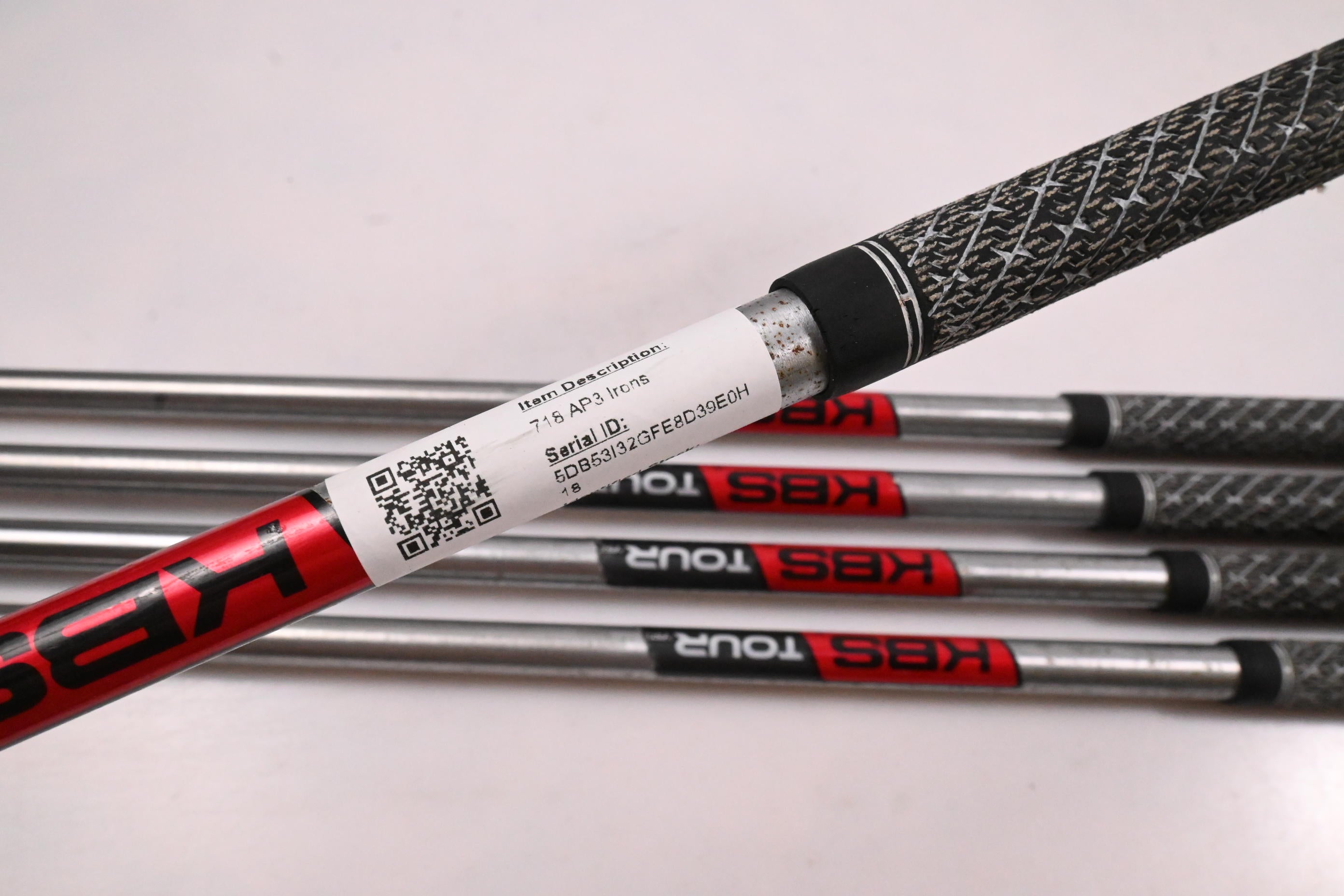 Titleist 718 AP3 Irons / 6-PW / Stiff Flex KBS Tour C-Taper 125 Shafts