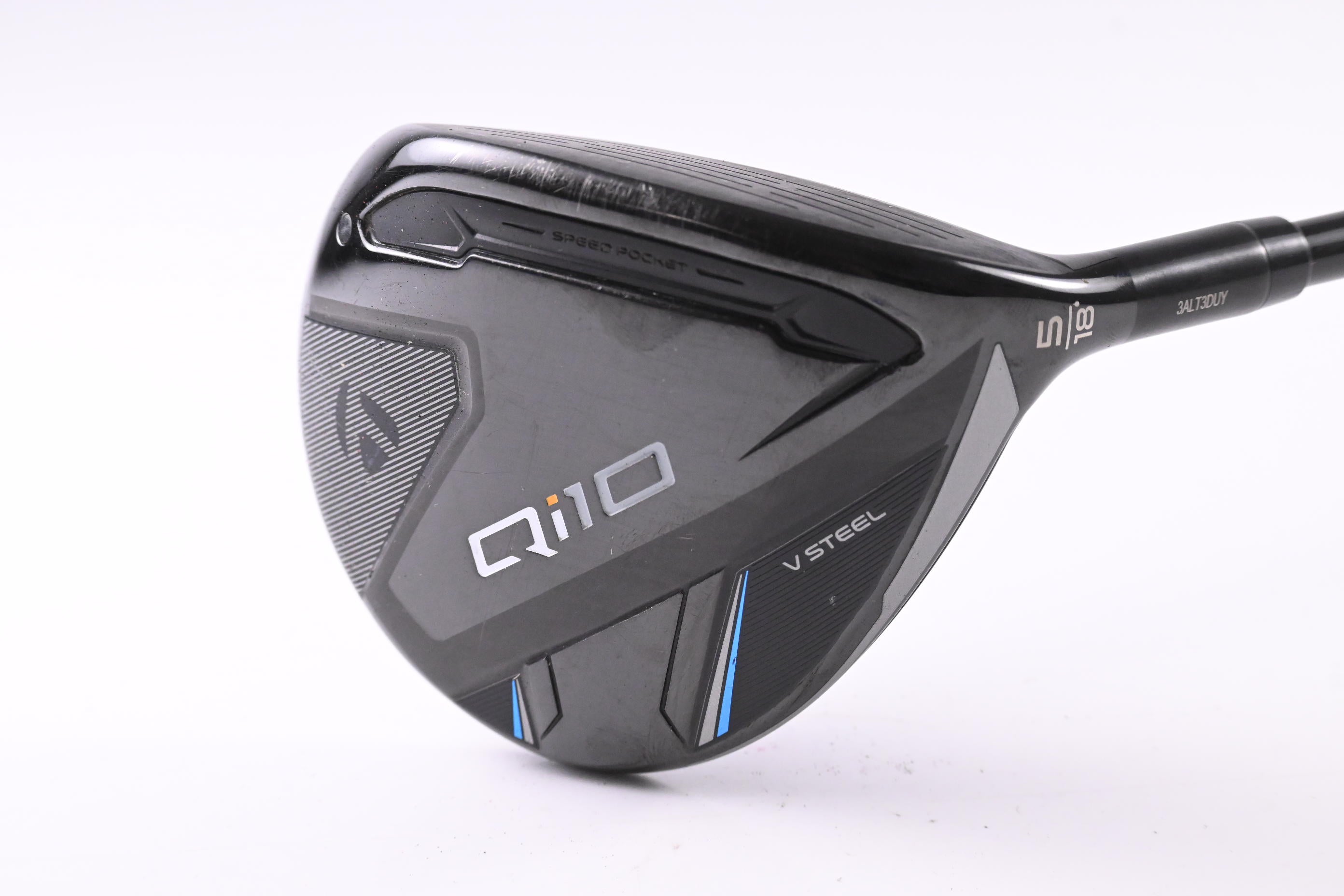 Taylormade Qi10 #5 Wood / 18 Degree / Regular Flex Ventus TR Blue 6 Shaft