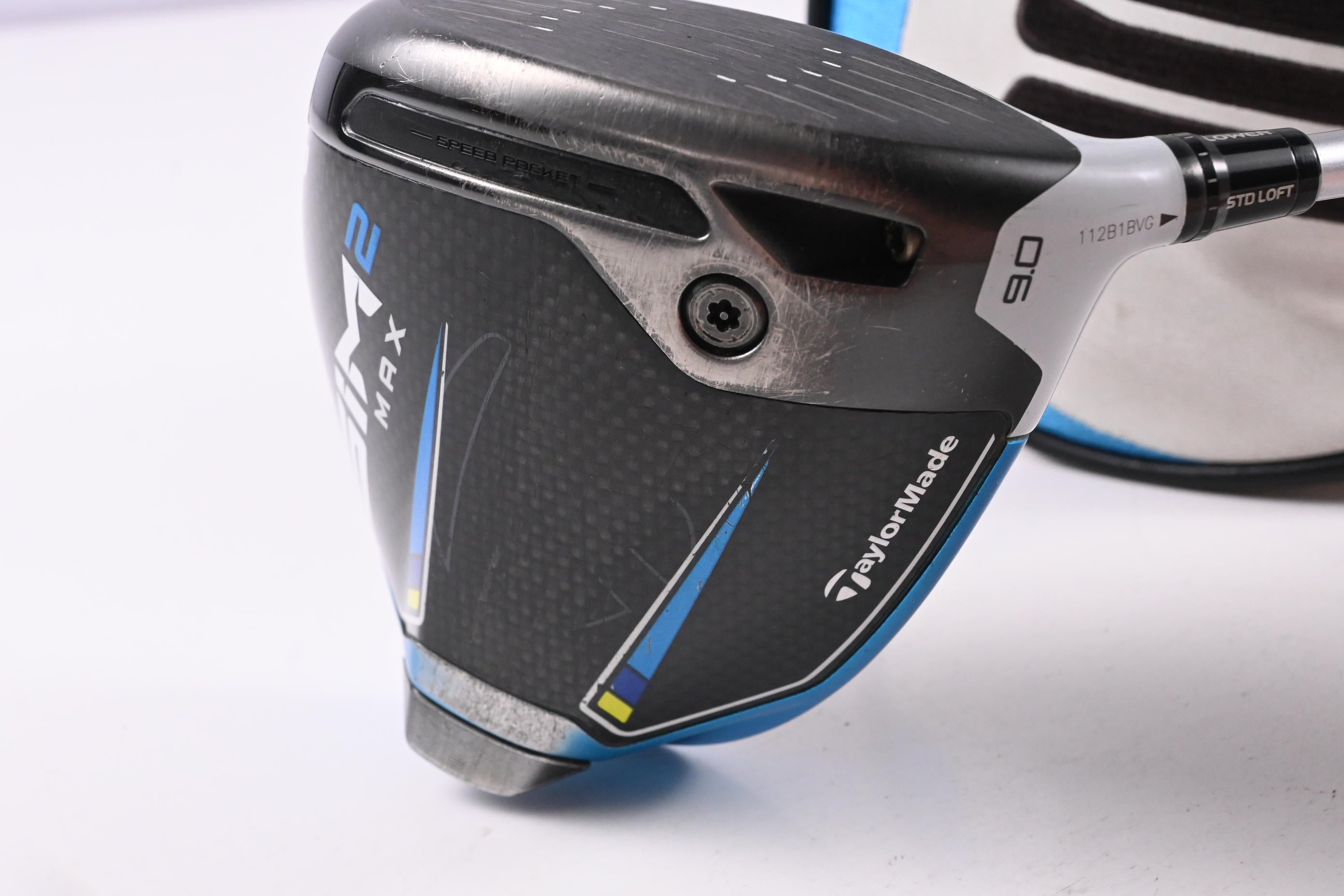 Taylormade SIM2 Max Driver / 9 Degree / X-Flex Kuro Kage Silver 60 Shaft