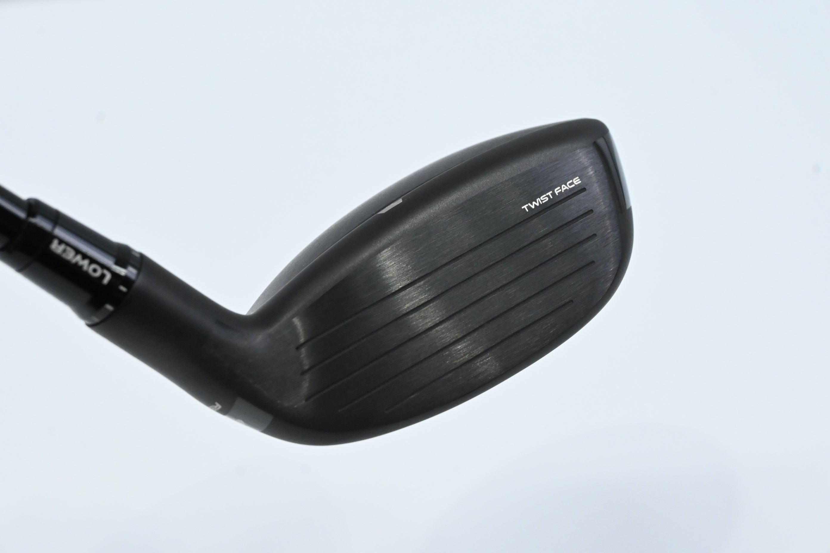 Left Hand Taylormade Qi4D #4 Hybrid / 22 Degree / Stiff Flex KBS Max HL 52 Shaft