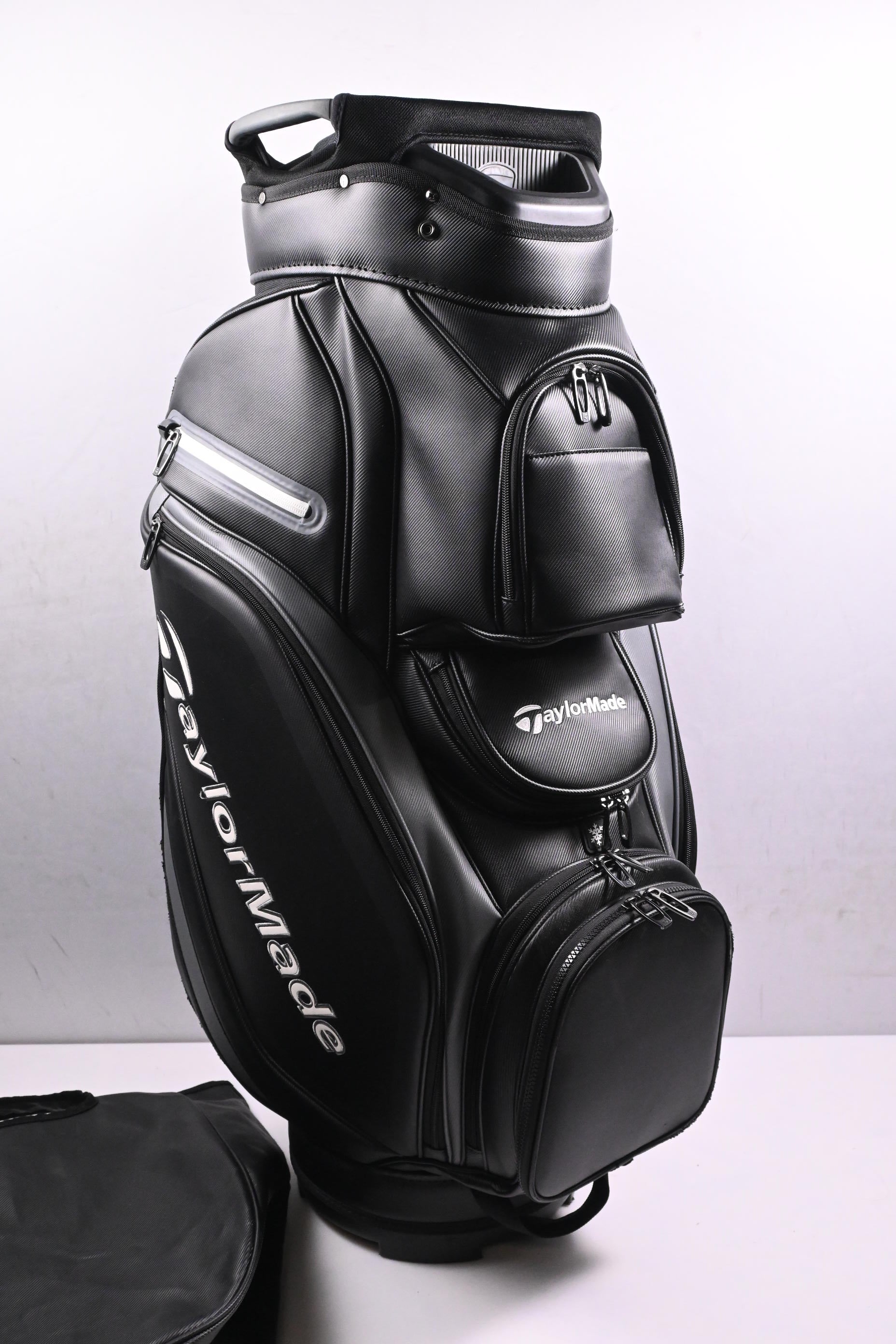 Taylormade Deluxe Cart Bag / 14-Way Divider / Black, Grey