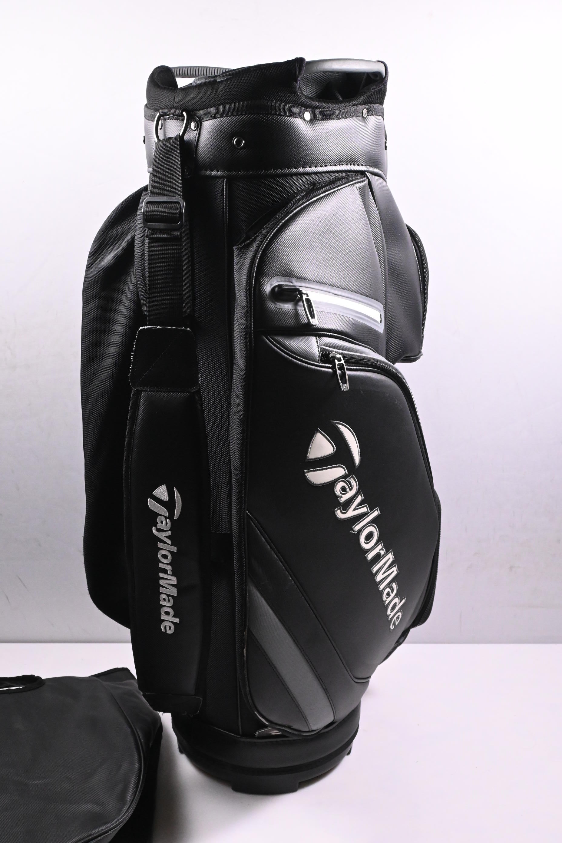 Taylormade Deluxe Cart Bag / 14-Way Divider / Black, Grey