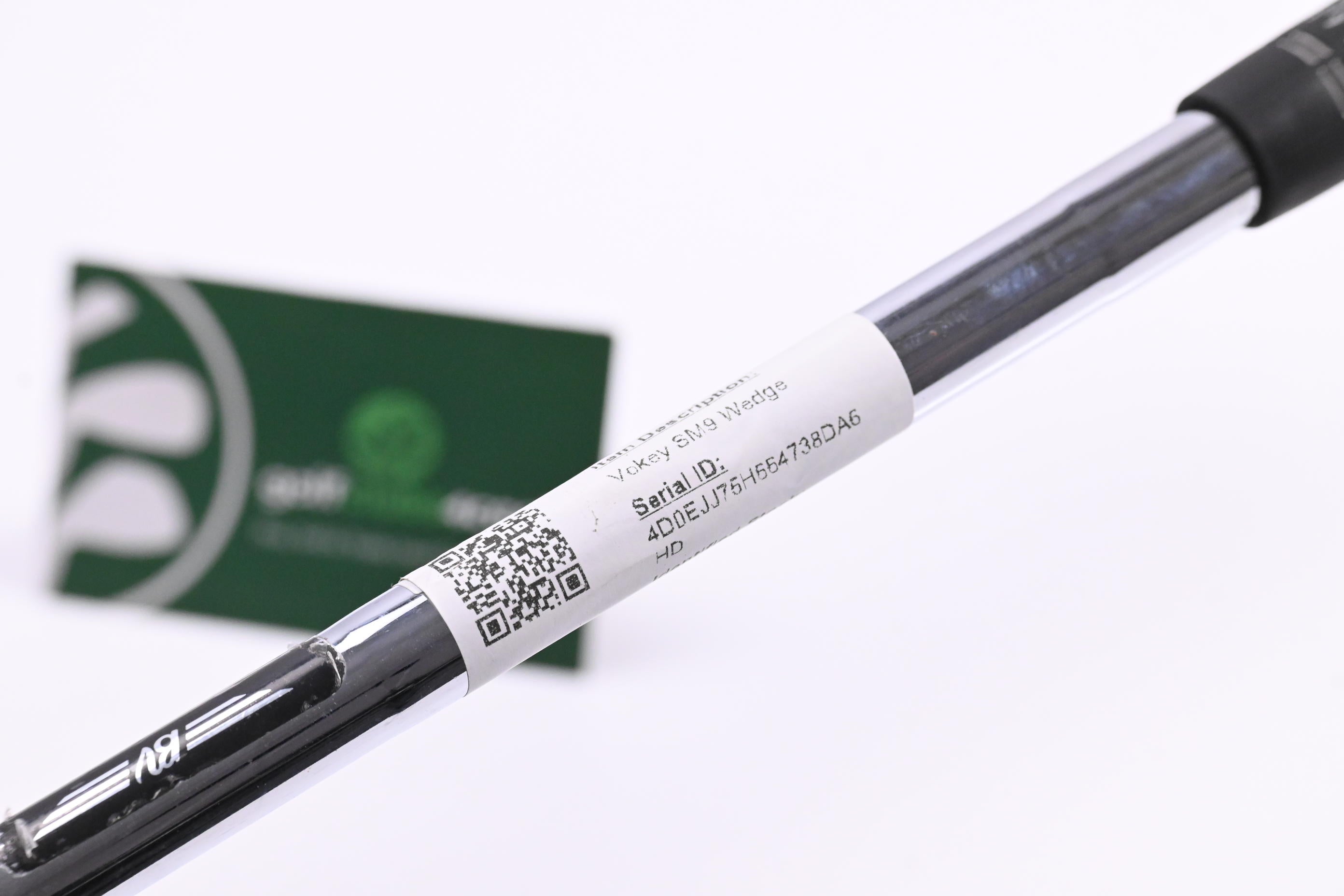 Titleist Vokey SM9 Lob Wedge / 58 Degree / Wedge Flex Titleist Vokey SM9 Shaft