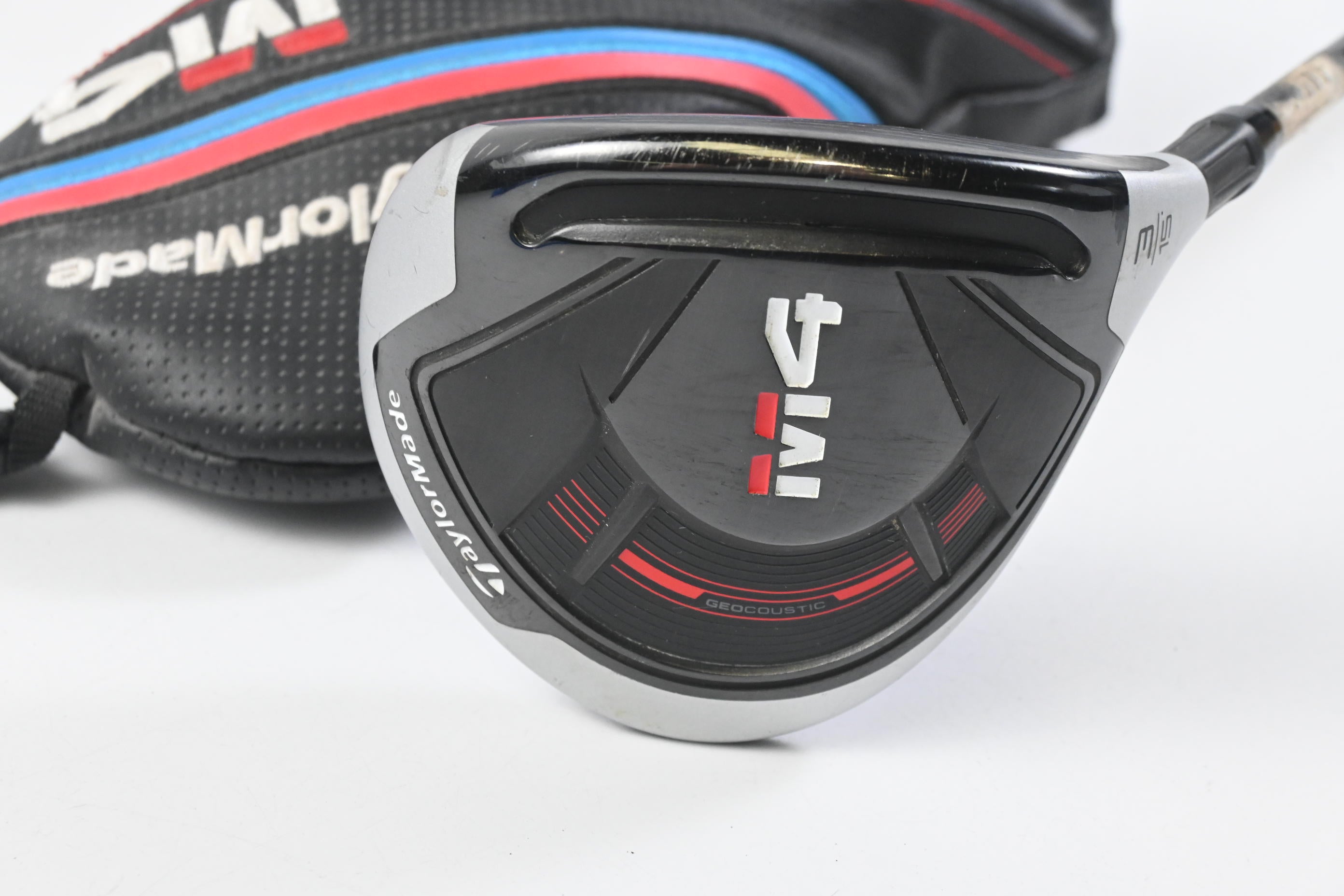Taylormade M4 #3 Wood / 15 Degree / Stiff Flex Fujikura Atmos Red 6