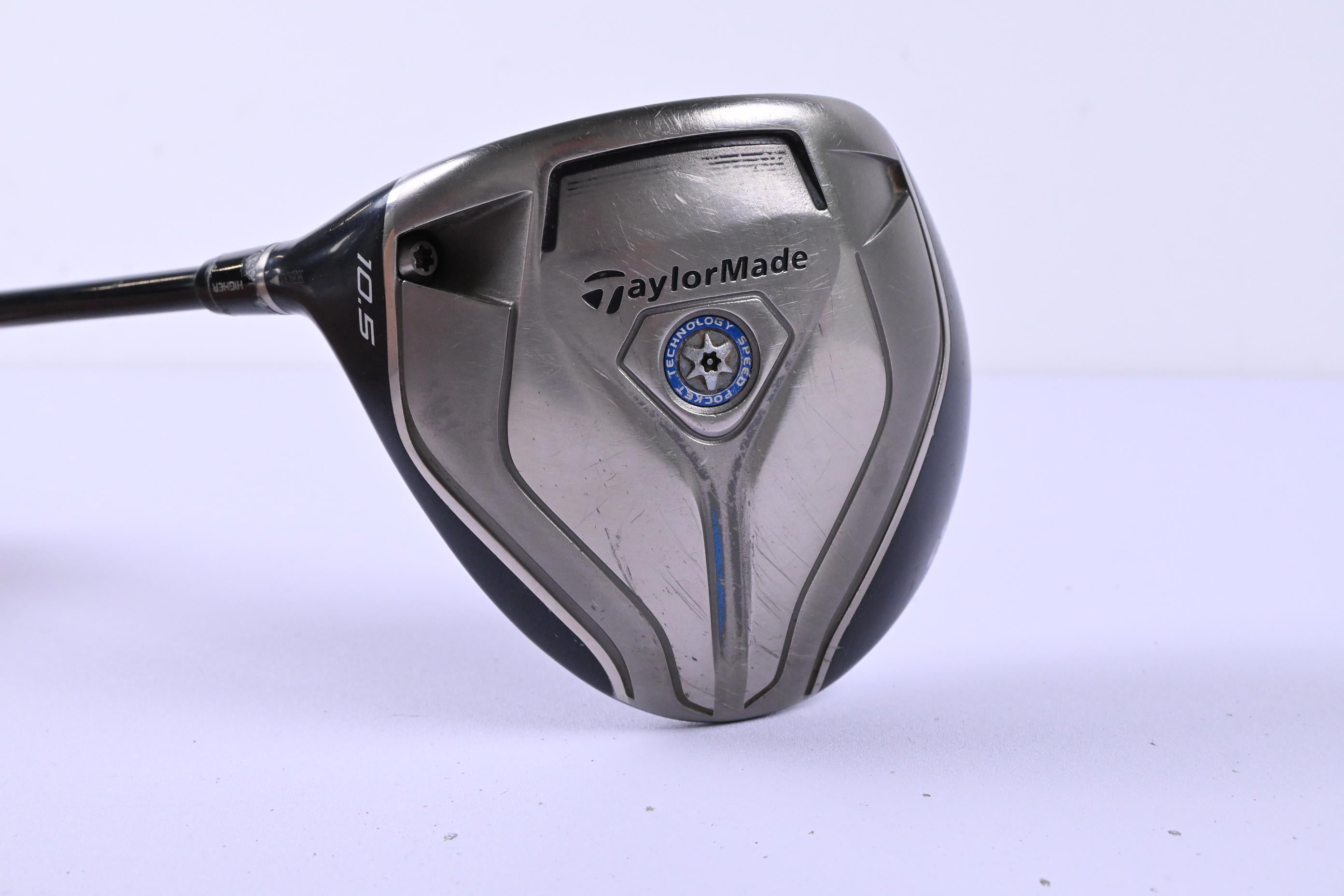Left Hand Taylormade Jetspeed Driver / 10.5 Degree / Regular Flex Velox T 49