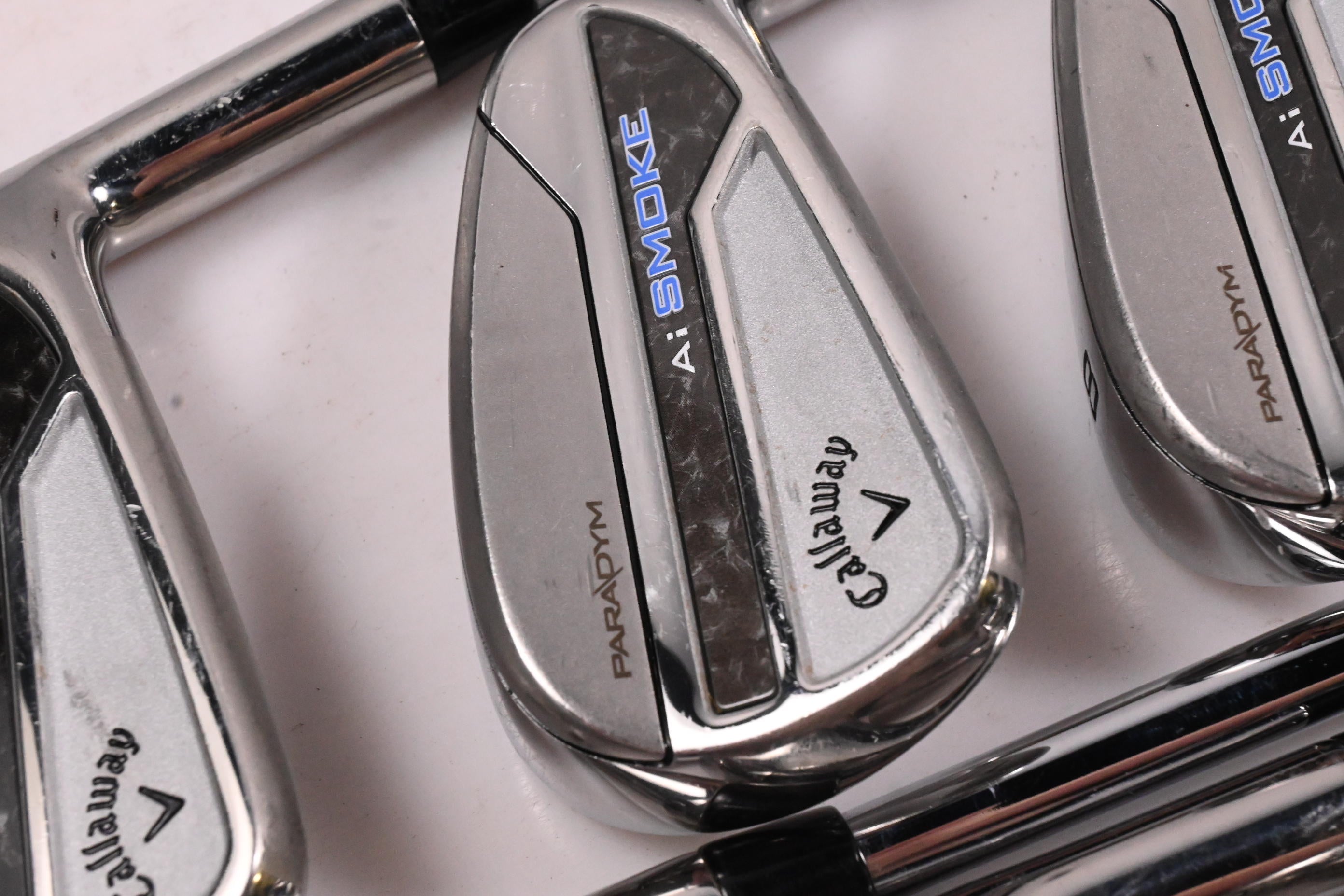 Callaway Paradym Ai Smoke Irons / 6-PW+AW+GW / Stiff Flex Project X Shafts