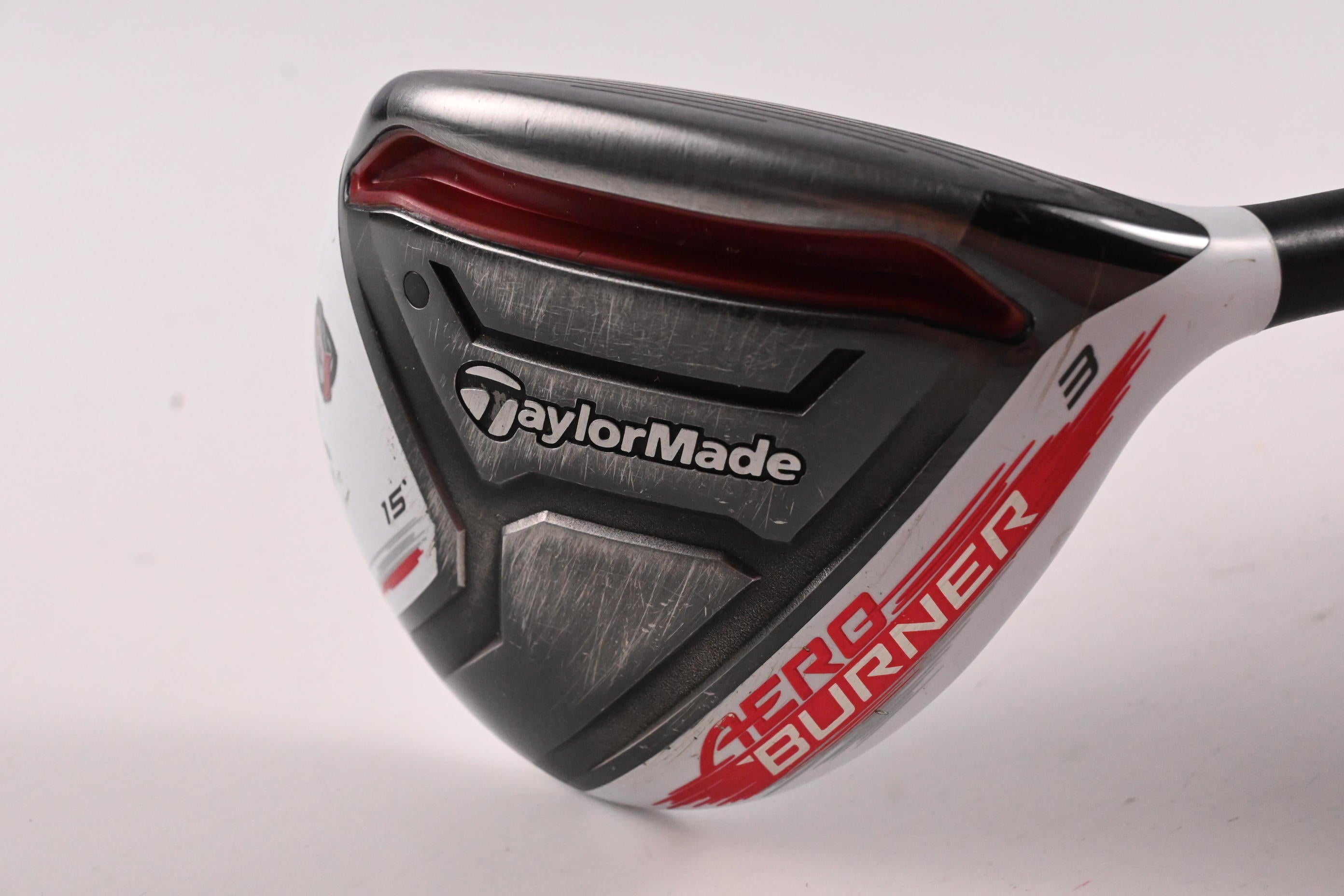 Taylormade Aeroburner TP #3 Wood / 15 Degree / Stiff Flex Matrix Ozik White Tie