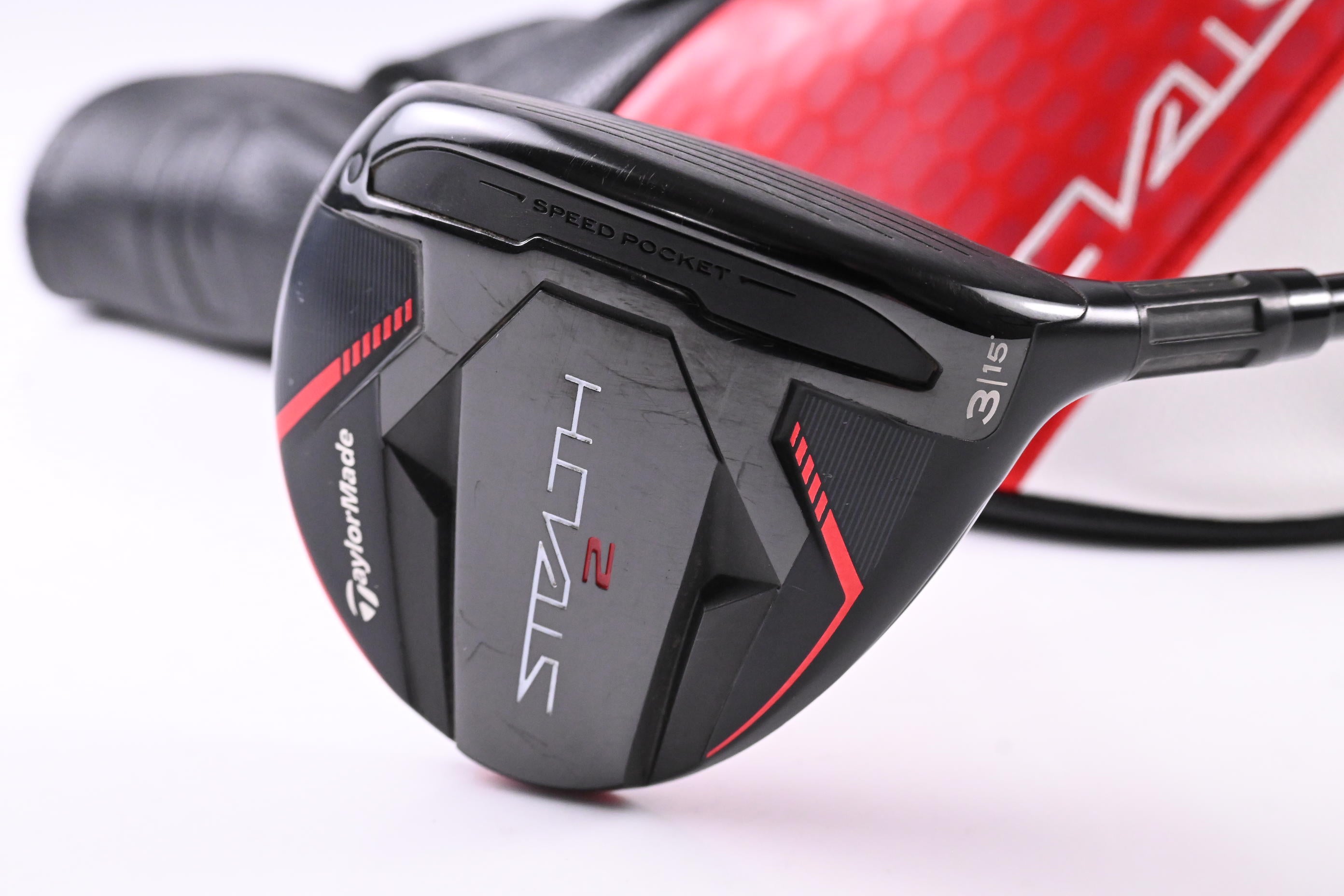Taylormade Stealth 2 #3 Wood / 15 Degree / Regular Flex Ventus TR Red 5 Shaft