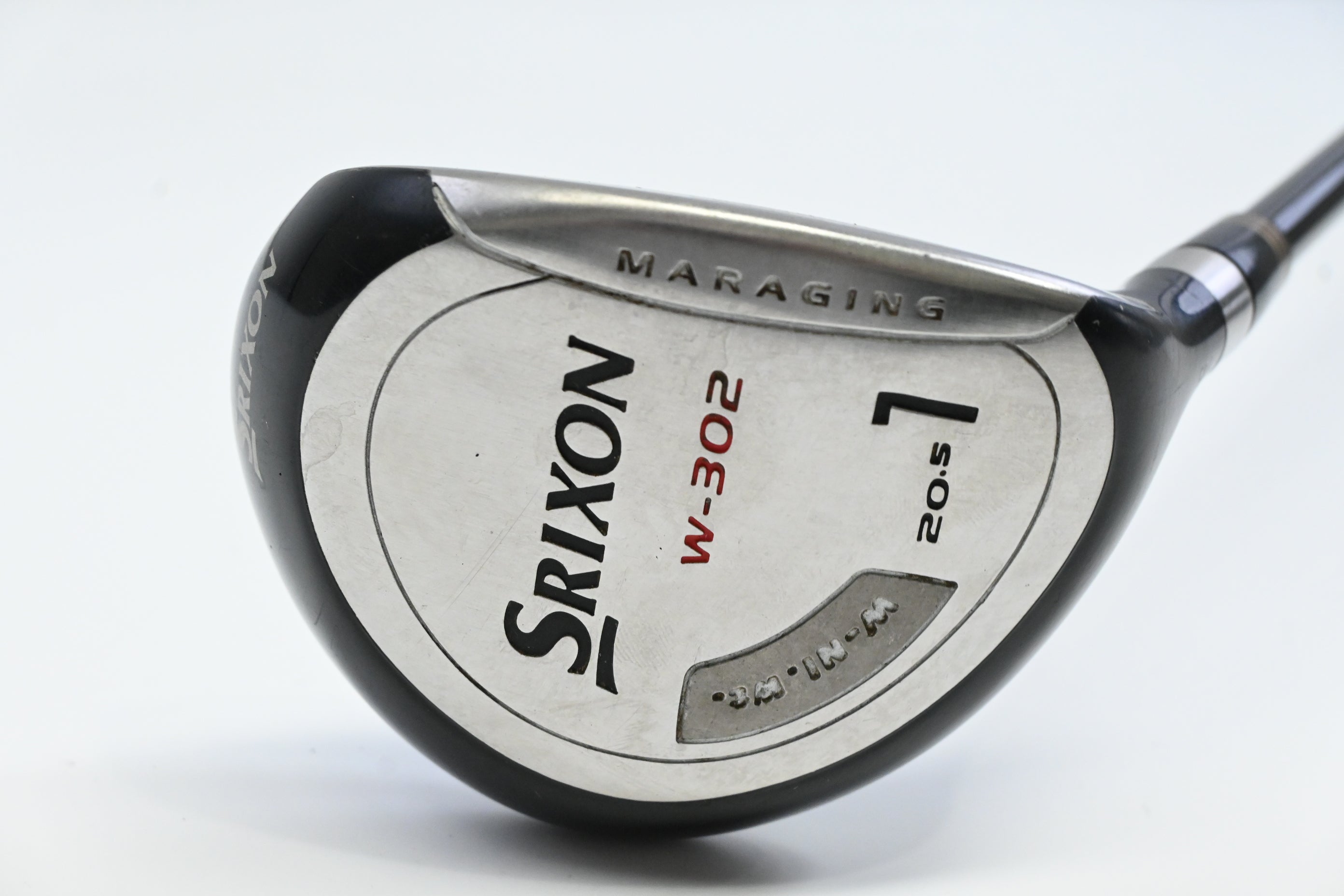 Srixon W-302 #7 Wood / 20.5 Degree / Stiff Flex Srixon SV-300 Shaft
