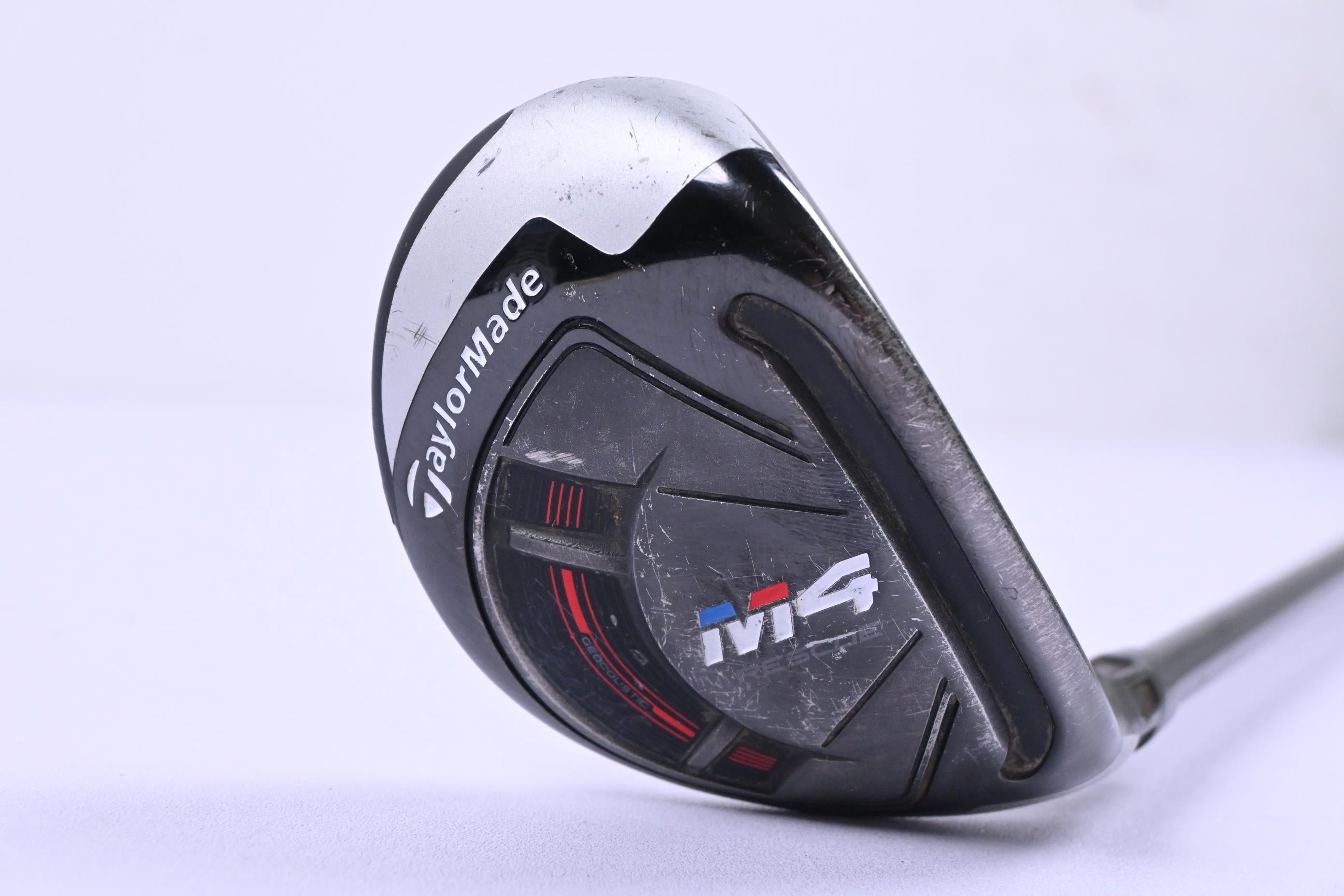 Taylormade M4 #3 Hybrid / 19 Degree / Stiff Flex Fujikura Atmos 7 Red Shaft