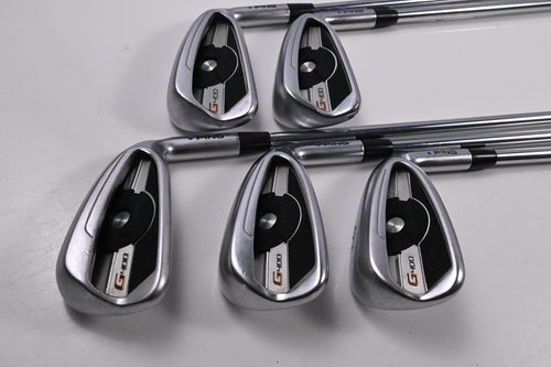 Ping G400 Irons / 5-9i / Blue Dot / Regular Flex Ping CFS Distance Shafts