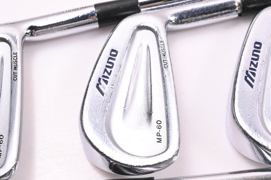Mizuno MP-60 Irons / 3-PW / Regular Flex Dynamic Gold R300 Shafts