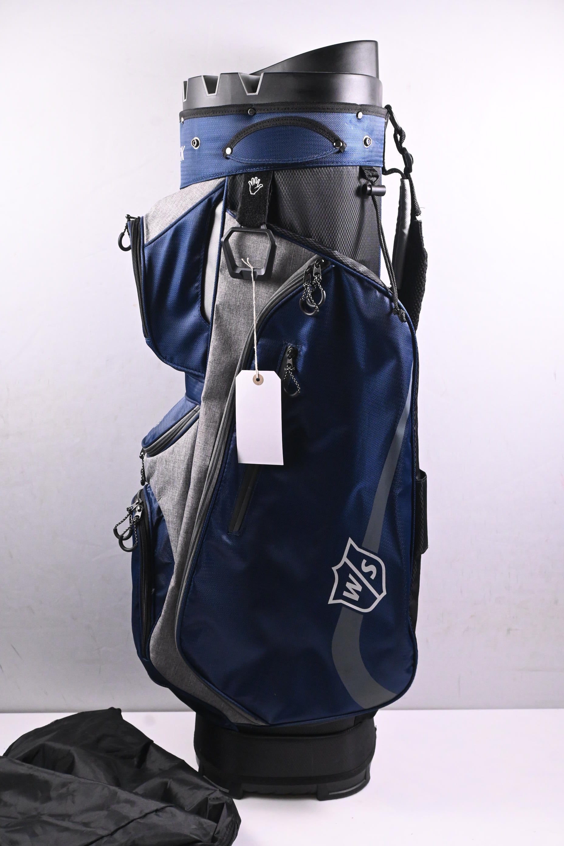 Wilson I-Lock Cart Bag / 14-Way Divider / Navy, Grey