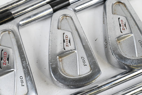 Mizuno T-Zoid Pro Irons / 2-PW+SW / Regular Flex Precision Rifle Shafts