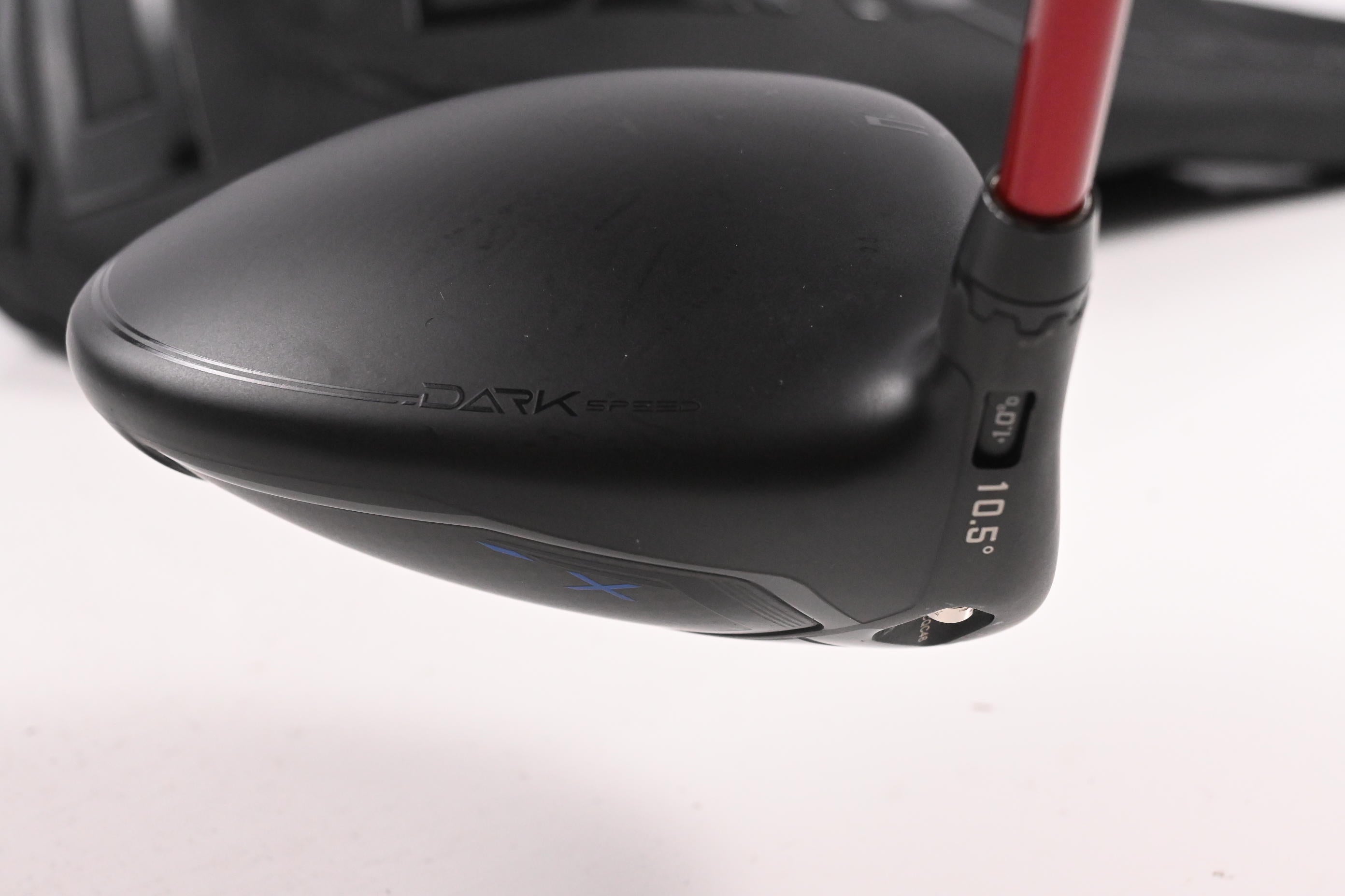 Left Hand Cobra Darkspeed X Driver / 10.5 Degree / Senior Flex Denali Red 50
