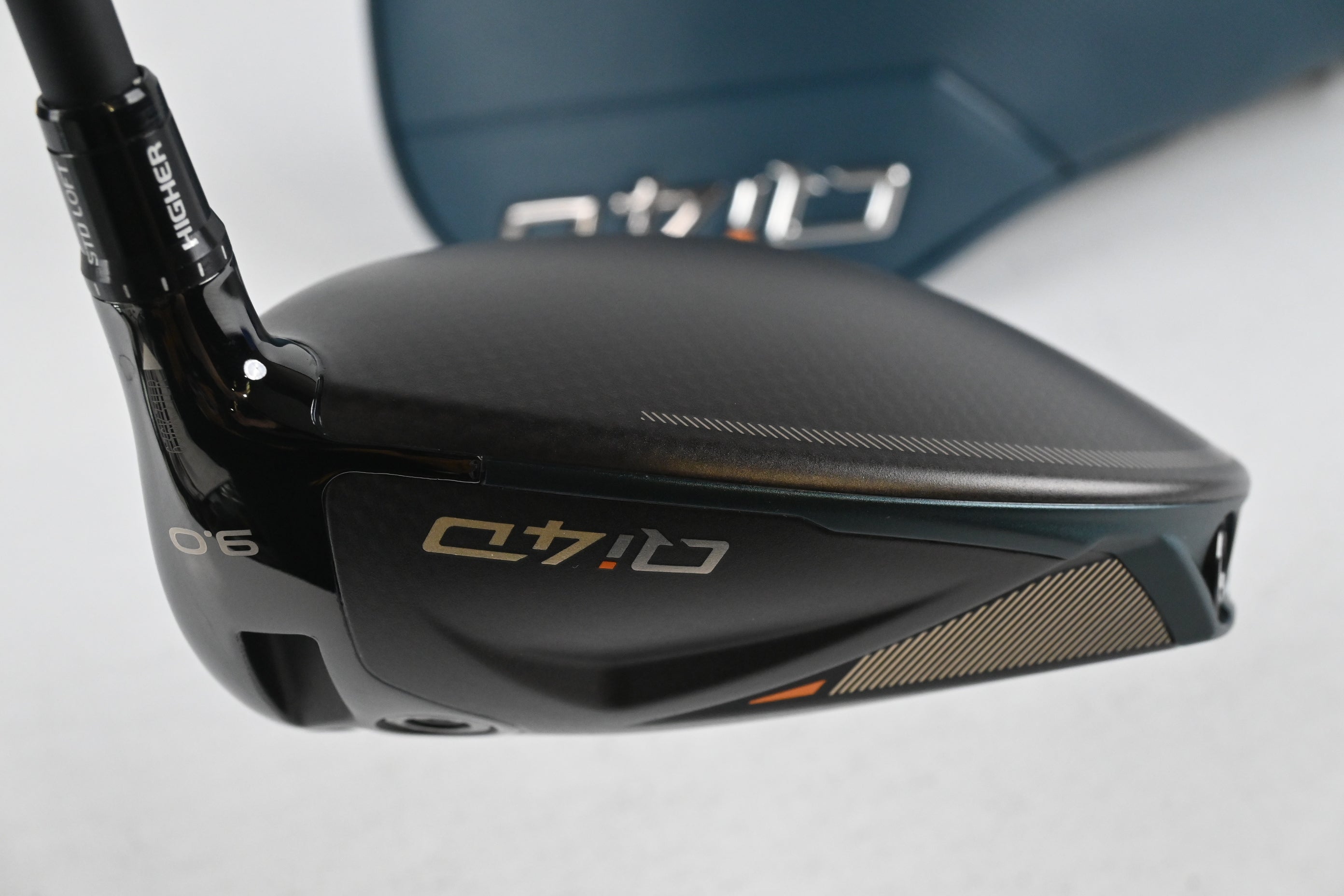 Taylormade Qi4D Driver / 9 Degree / Stiff Flex Kai'li Dark Waves CB Blue 60 Shaft