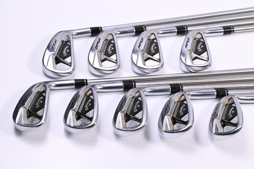 Callaway Apex 21 Irons / 3-PW+AW / Regular Flex KBS Tour C-Taper 110 Shafts