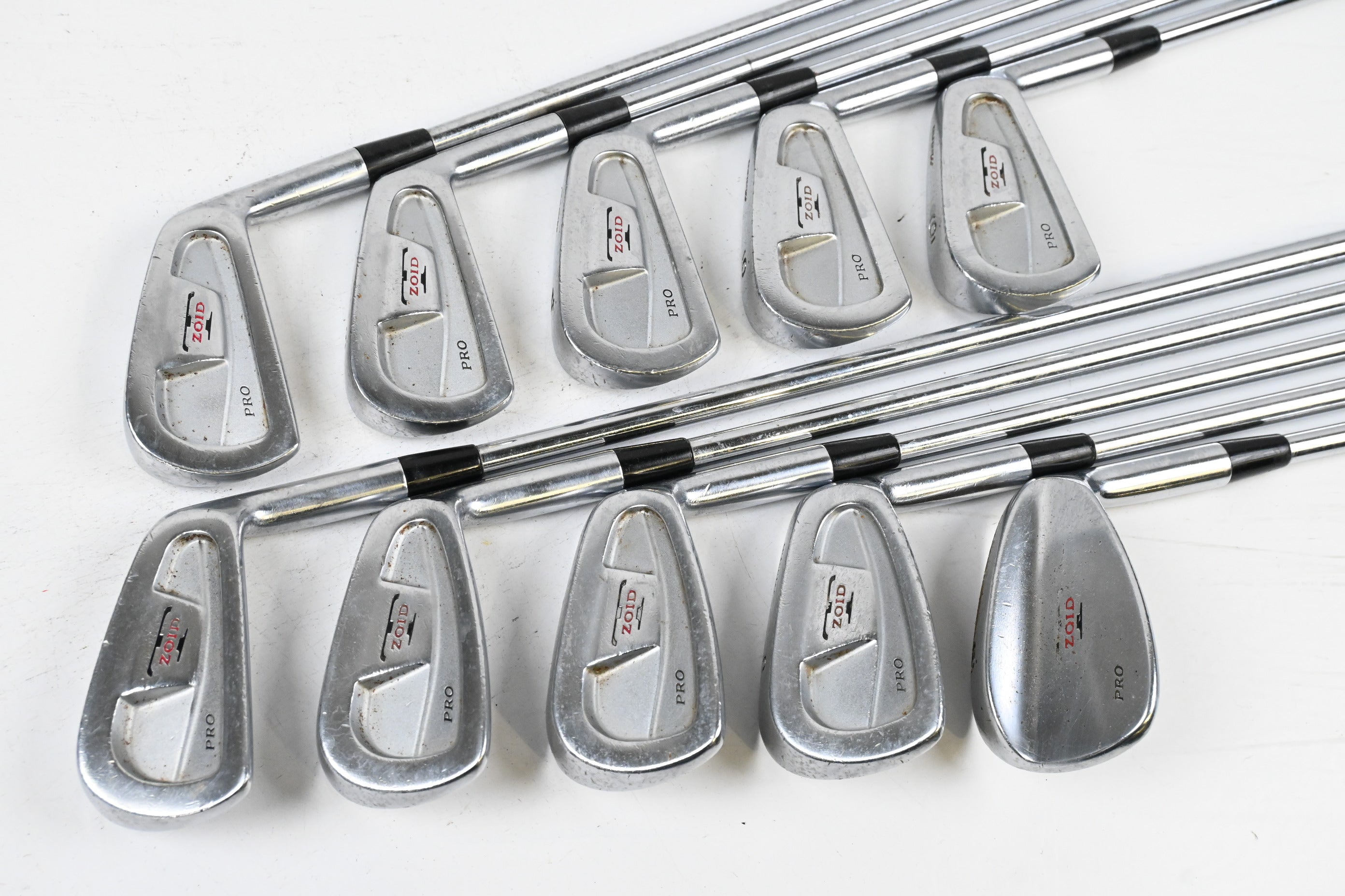 Mizuno T-Zoid Pro Irons / 2-PW+SW / Regular Flex Precision Rifle Shafts