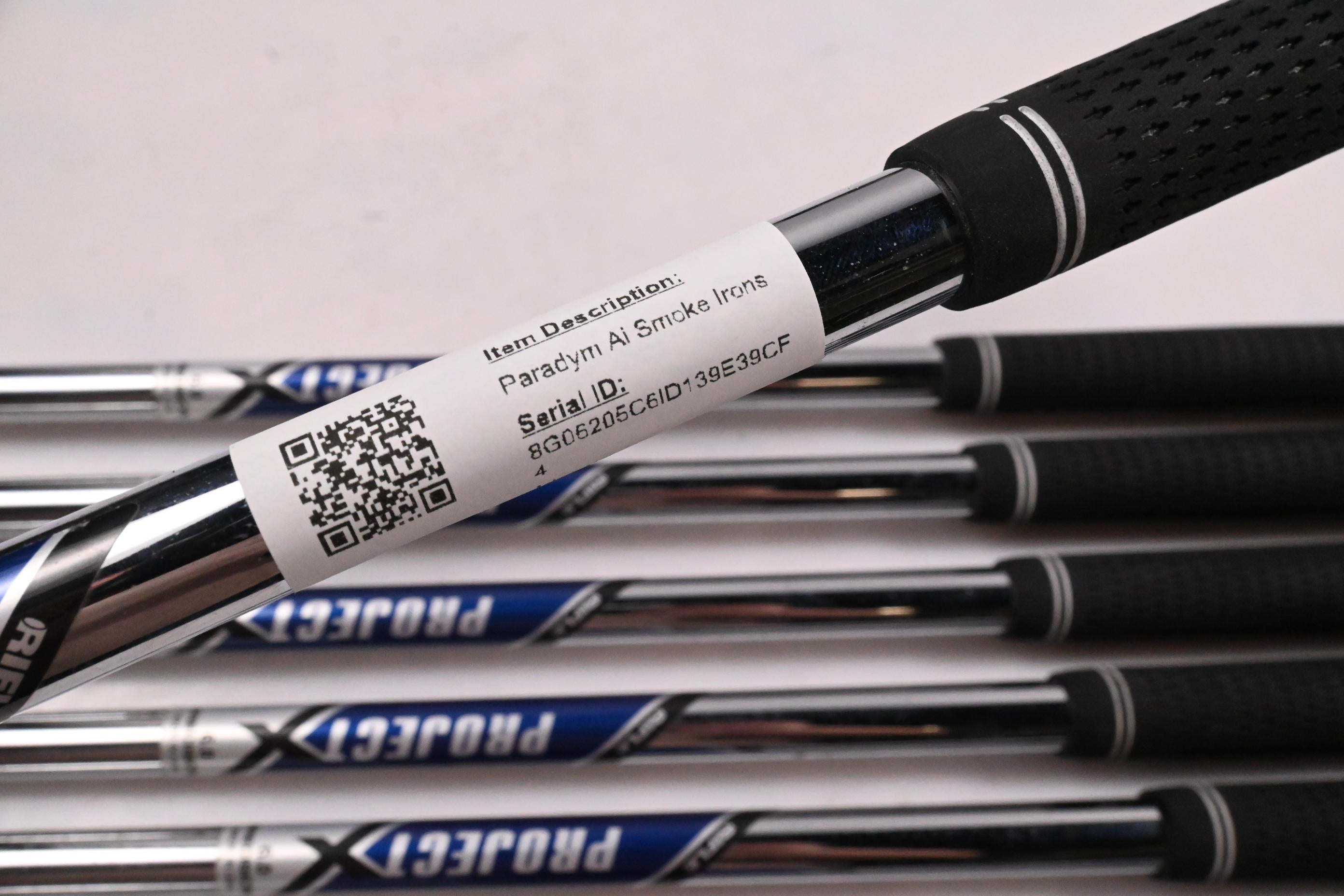 Callaway Paradym Ai Smoke Irons / 6-PW+AW+GW / Stiff Flex Project X Shafts