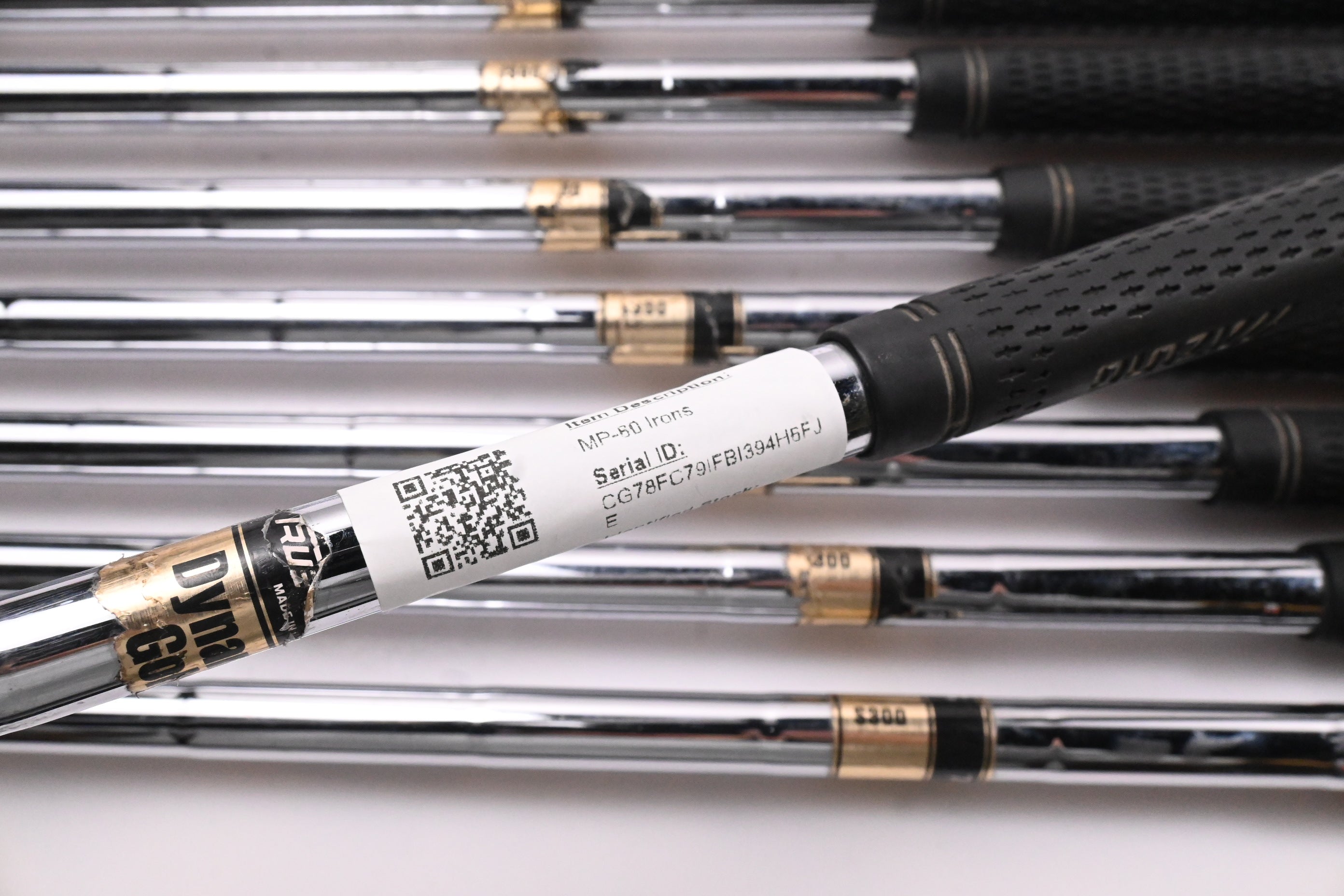 Mizuno MP-60 Irons / 3-PW / Regular Flex Dynamic Gold R300 Shafts