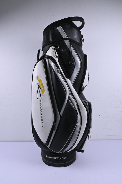 Powakaddy Cart Bag / 14 Way-Divider / Black & White