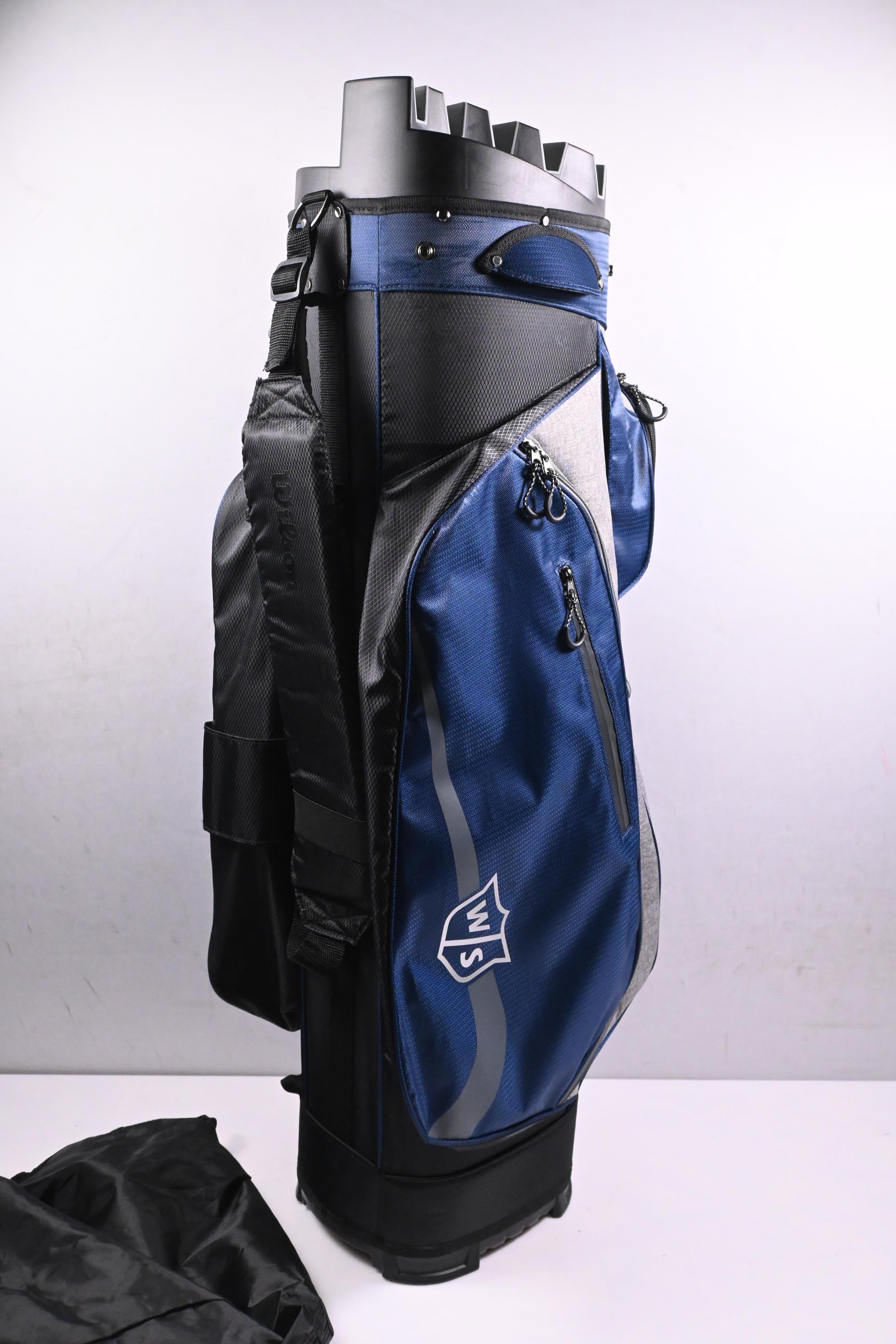 Wilson I-Lock Cart Bag / 14-Way Divider / Navy, Grey